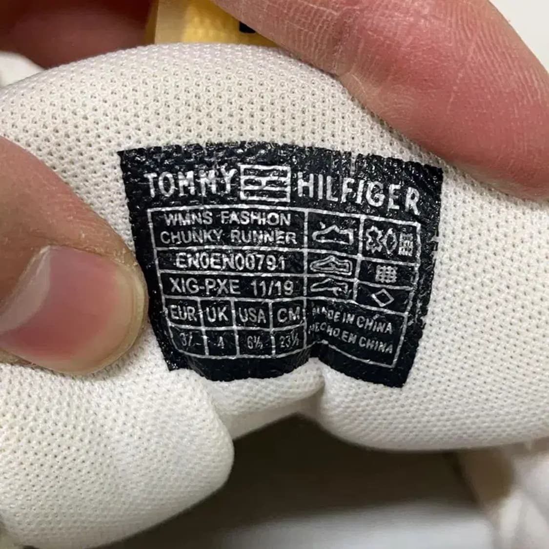 타미힐피거 청키 어글리슈즈 운동화 230 E00746 상품이미지5
