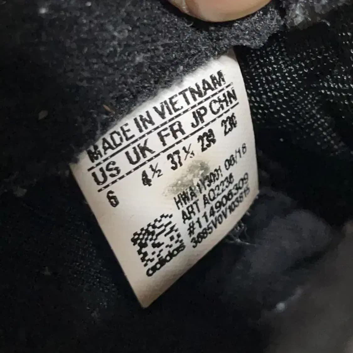 아디다스 블랙 스포츠용 운동화 230 E00757 상품이미지5