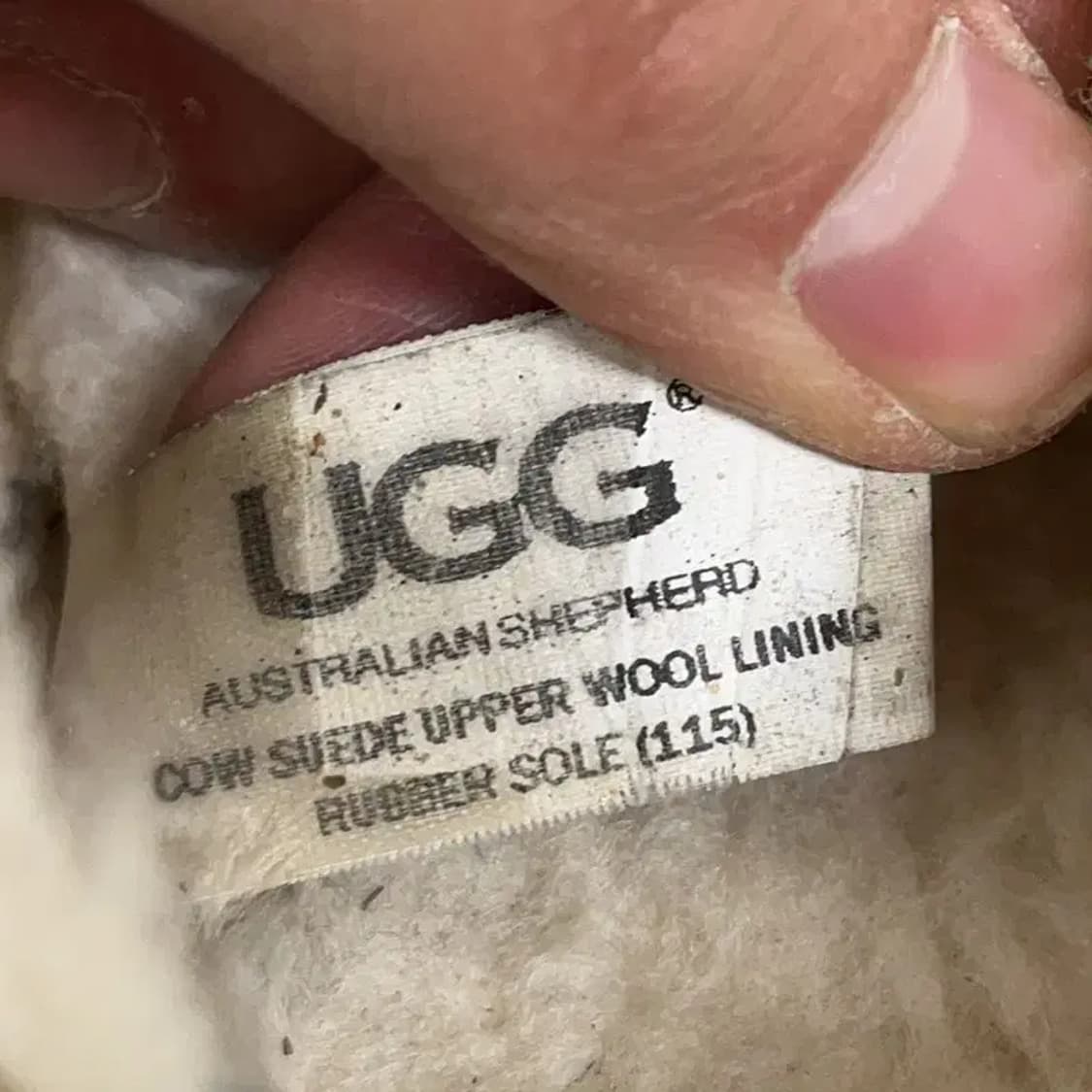 어그 UGG 다코타 양털 모카신 슬립온 EU36 E00759 상품이미지5