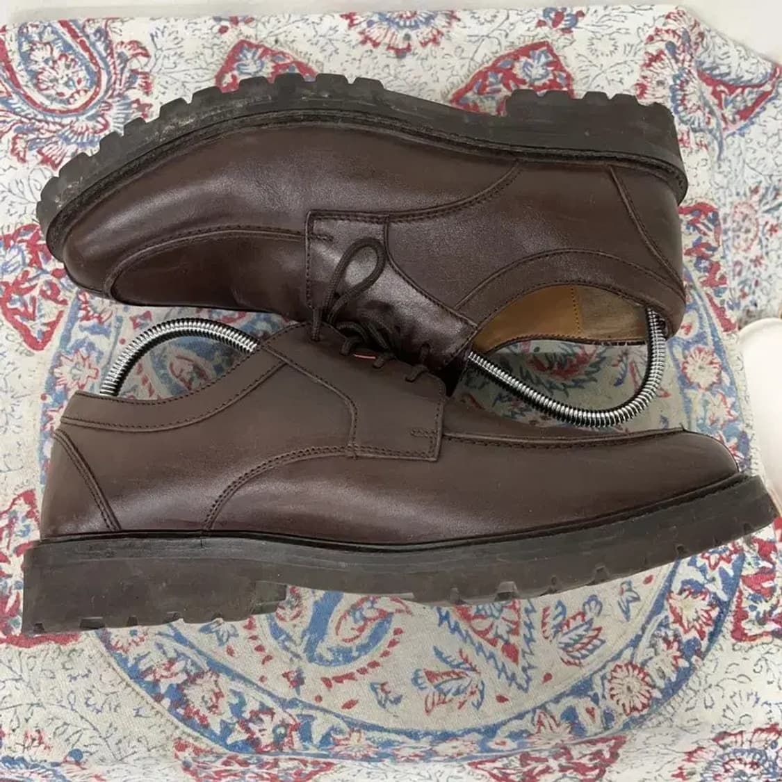 엘칸토 브라운 가죽 로퍼 정장 구두 260 E00785 상품이미지3