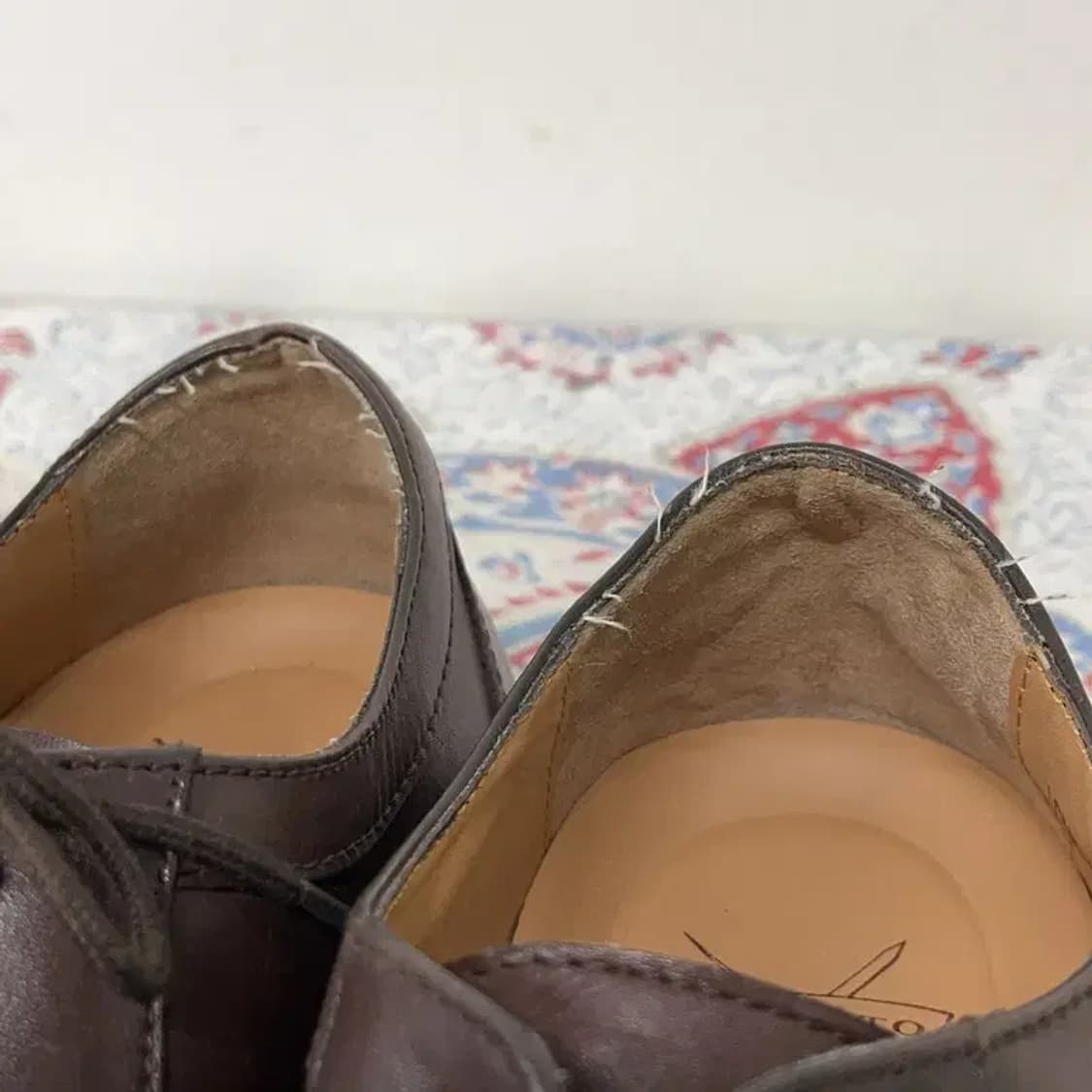 엘칸토 브라운 가죽 로퍼 정장 구두 260 E00785 상품이미지7