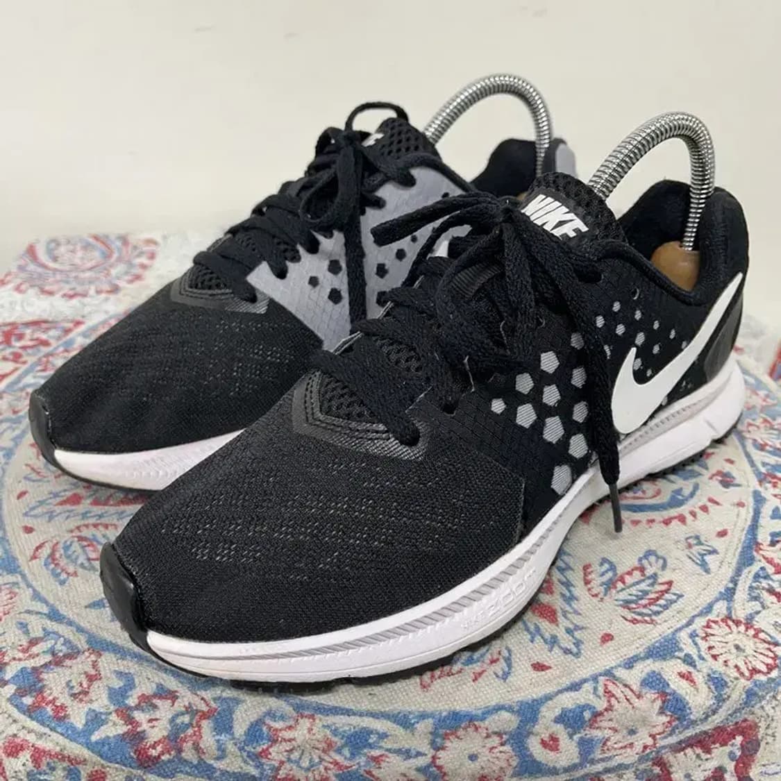 나이키 에어 줌 스팬 W 블랙 화이트 운동화 235 E00769 상품이미지1