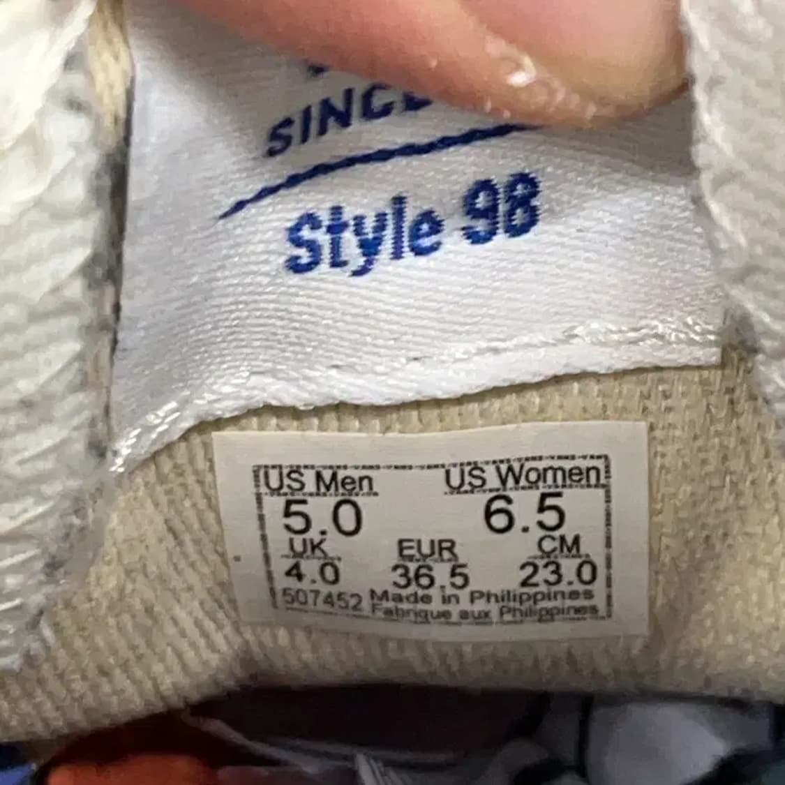 반스 클래식 슬립온 98 DX 체커보드 스니커즈 230 E00774 상품이미지5