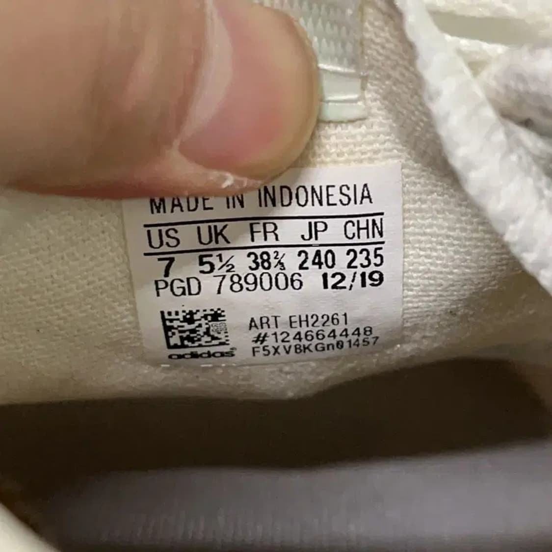 아디다스 브로마 화이트 스니커즈 단화 240 E00775 상품이미지5