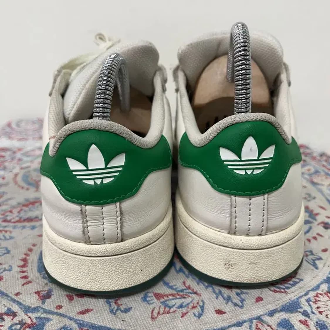아디다스 캠퍼스 00s 코어 화이트 그린 스니커즈 245 E00776 상품이미지2