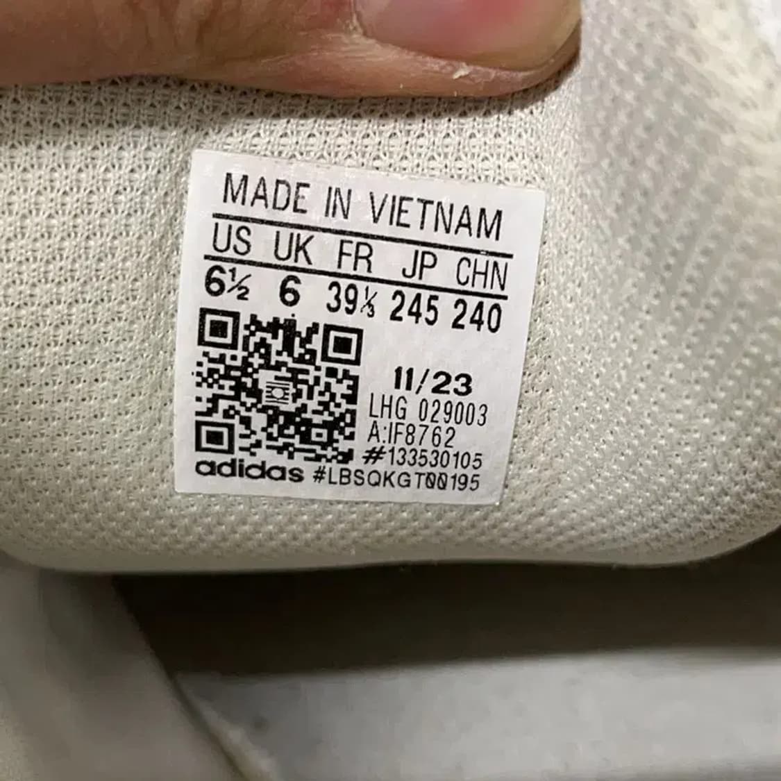 아디다스 캠퍼스 00s 코어 화이트 그린 스니커즈 245 E00776 상품이미지5