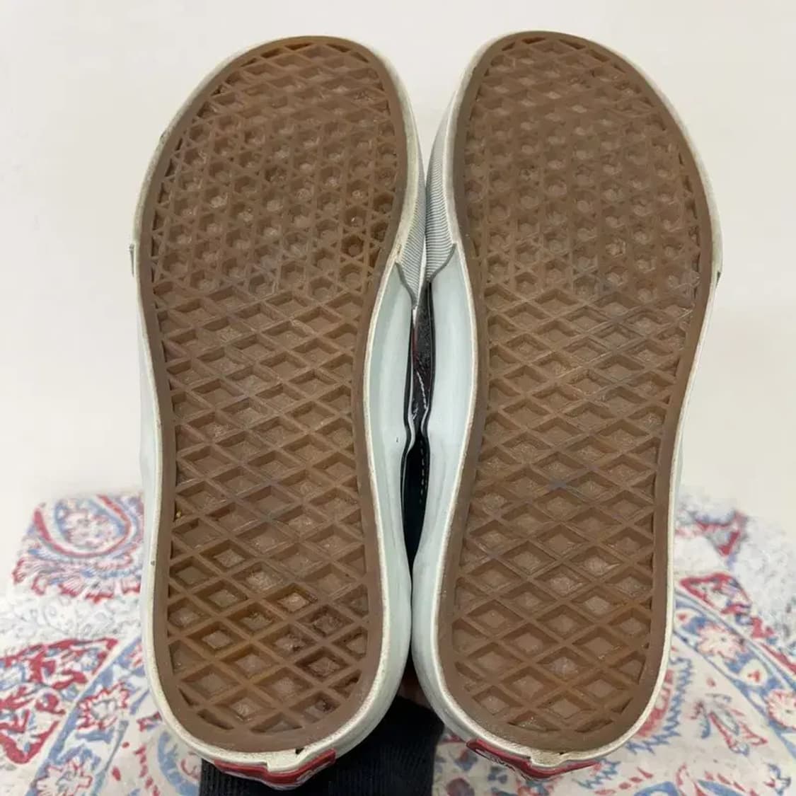 반스 x 펜들턴 체크 에스닉 슬립온 US5 E00781 상품이미지4