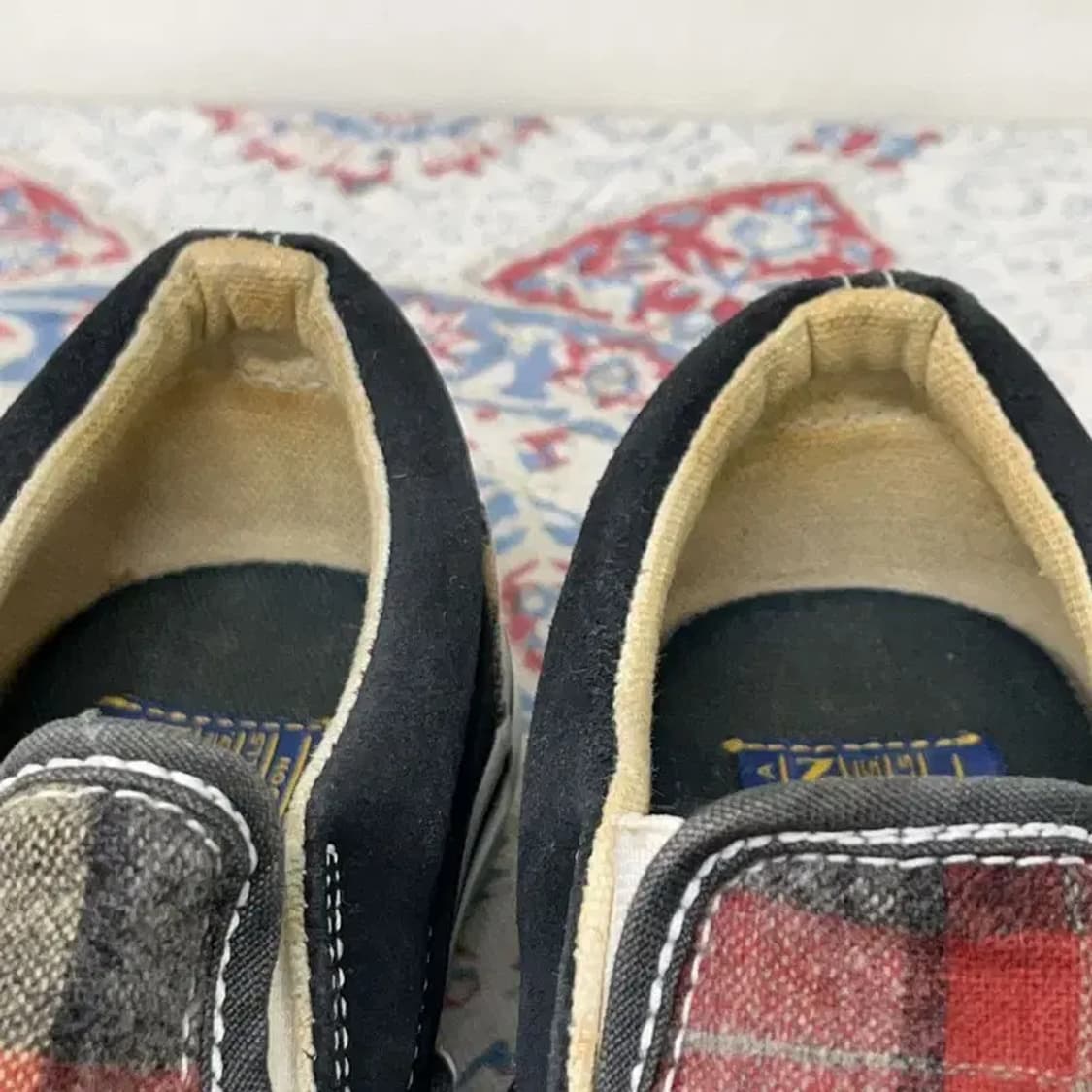 반스 x 펜들턴 체크 에스닉 슬립온 US5 E00781 상품이미지7