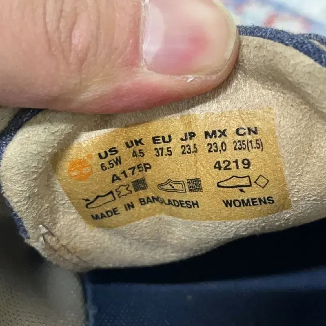 팀버랜드 캐스코 베이 패브릭 옥스퍼드 신발 235 E00782 상품이미지6