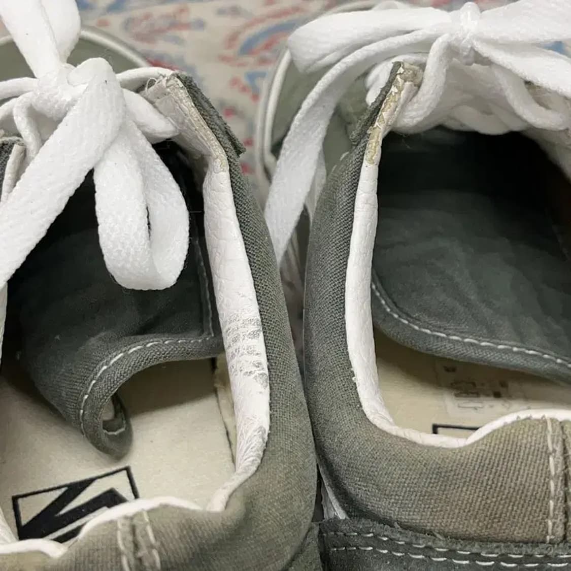 반스 올드스쿨 그린 스니커즈 신발 240 E00786 상품이미지6