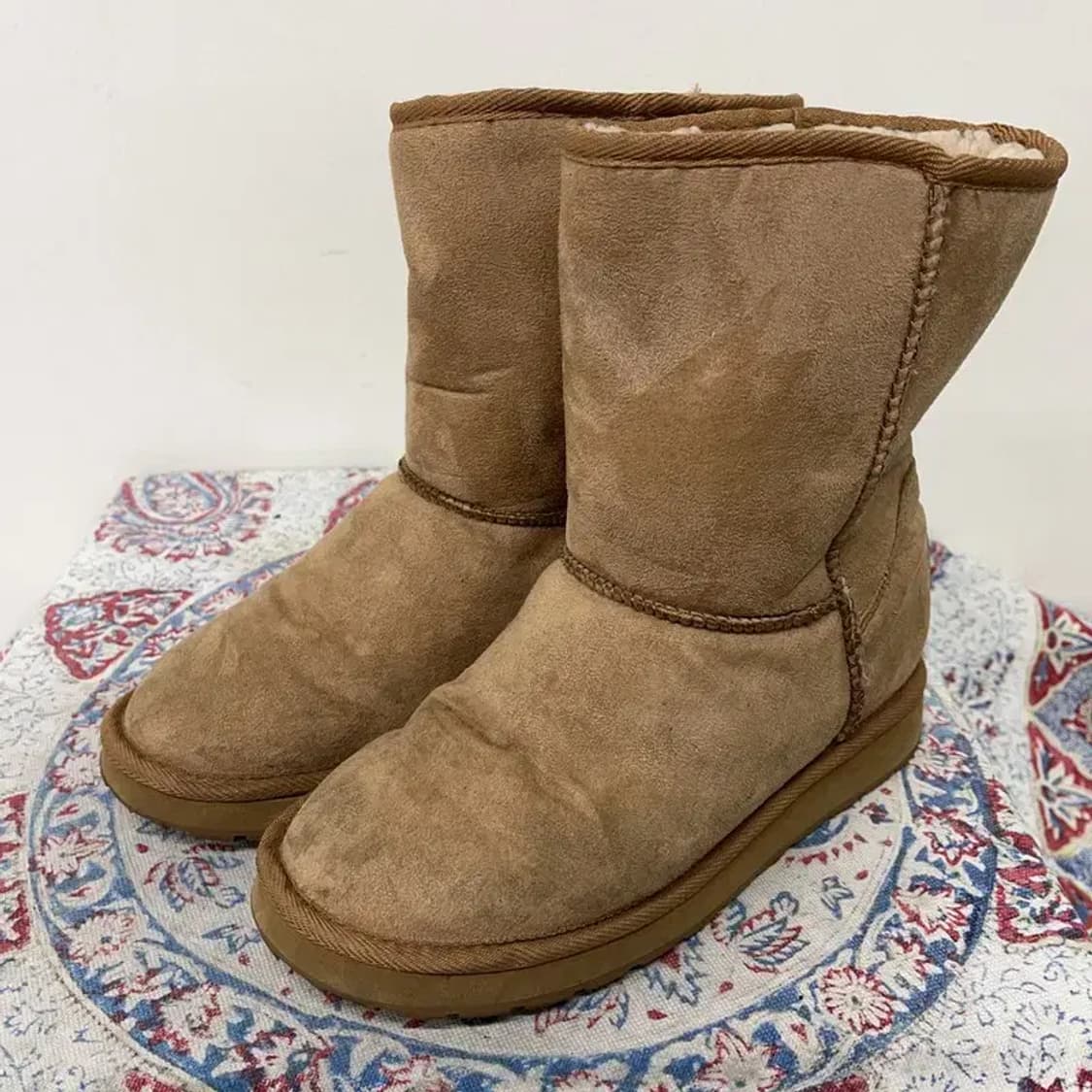 반스 베이지 롱 어그 부츠 230 E00809 상품이미지1