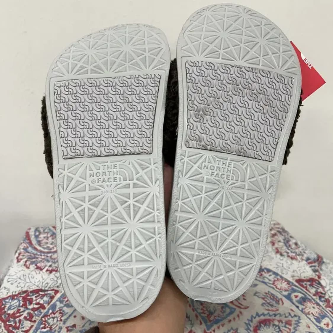 노스페이스 화이트라벨 캠프 플리스 슬리퍼 240 E00813 상품이미지3