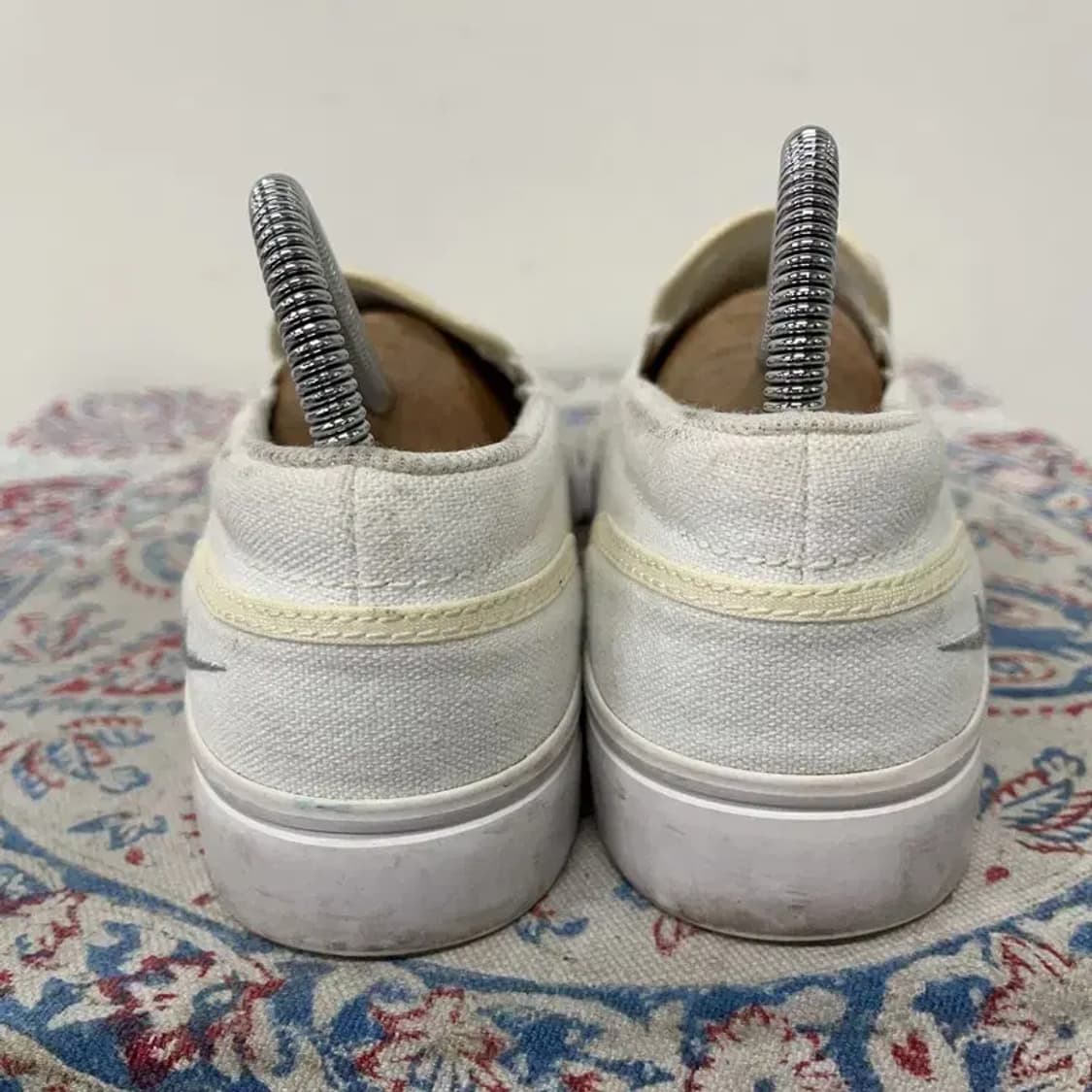 나이키 토키 슬립 캔버스 화이트 스니커즈 슬립온 235 E00802 상품이미지2