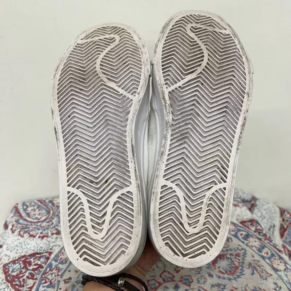 나이키 토키 슬립 캔버스 화이트 스니커즈 슬립온 235 E00802 상품이미지4