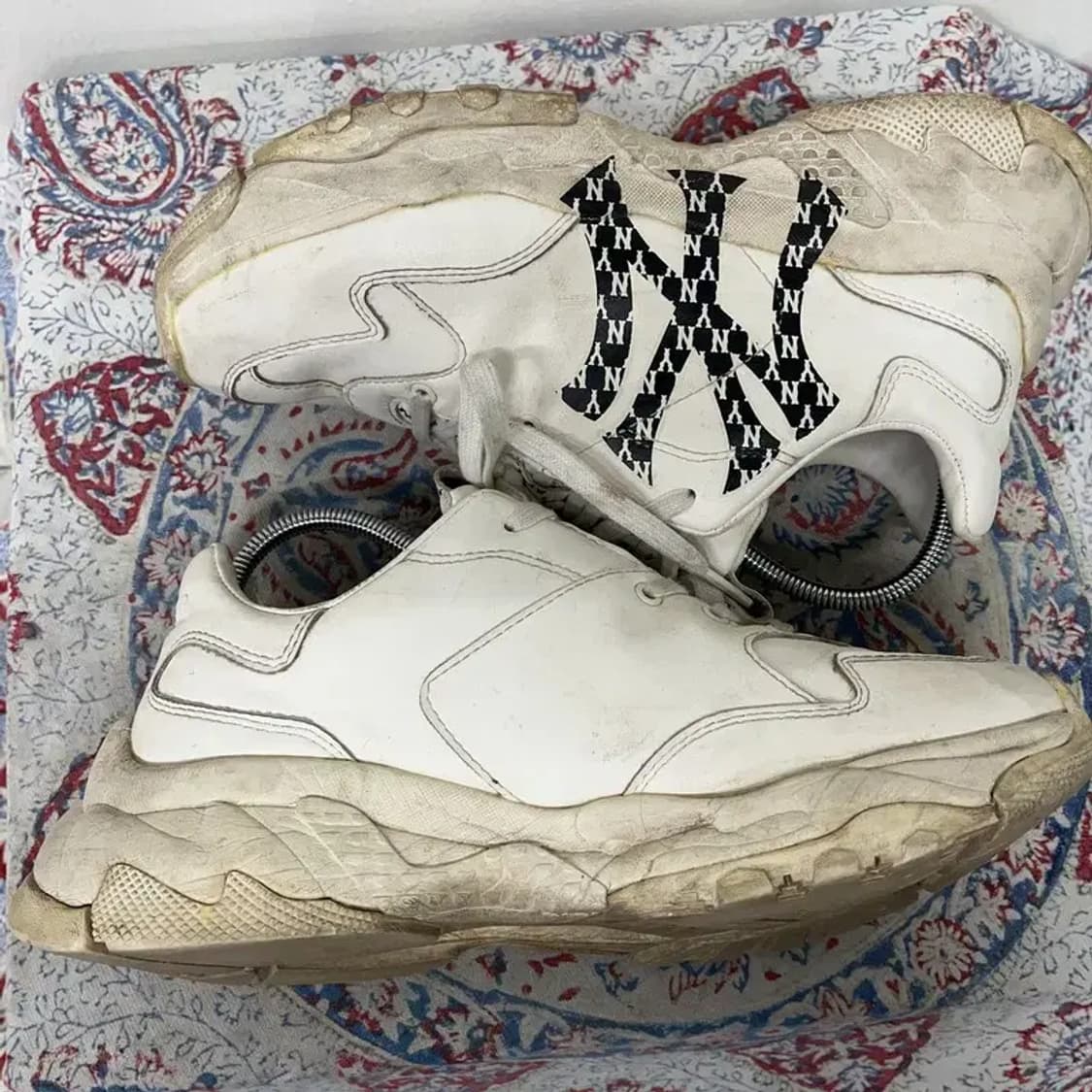 MLB 빅볼청키 모노 LT 뉴욕 양키스 스니커즈 280 E00805 상품이미지3