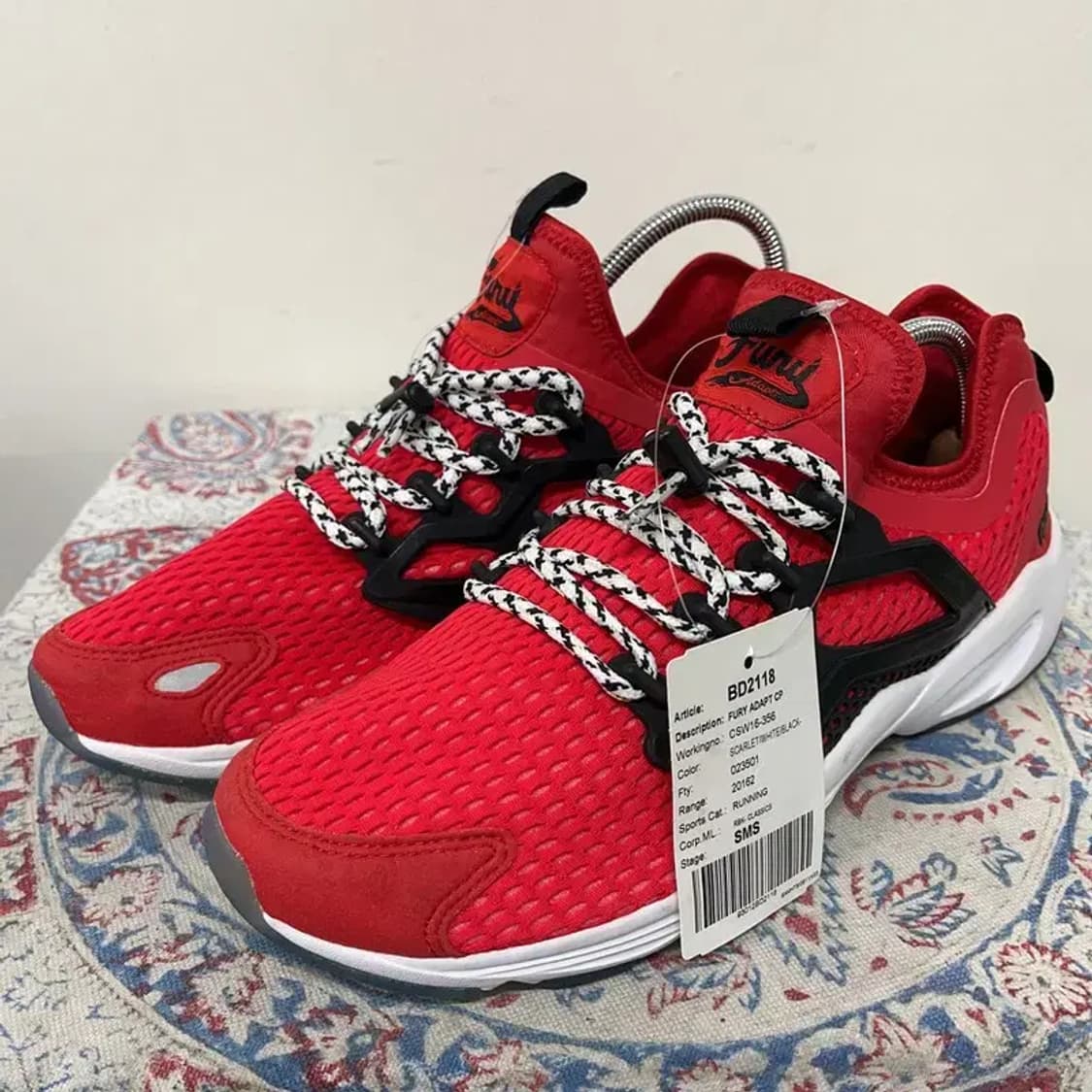 리복 레드 스포츠용 운동화 런닝화 270 E00816 상품이미지1