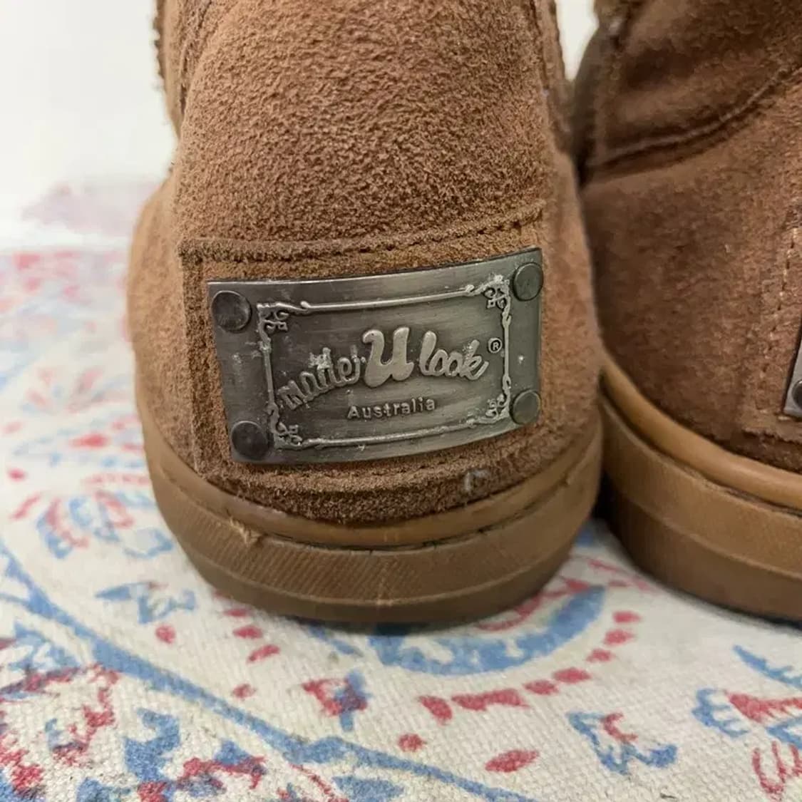 빈티지 뽀글이 롱 어그부츠 EU39 E00845 상품이미지3