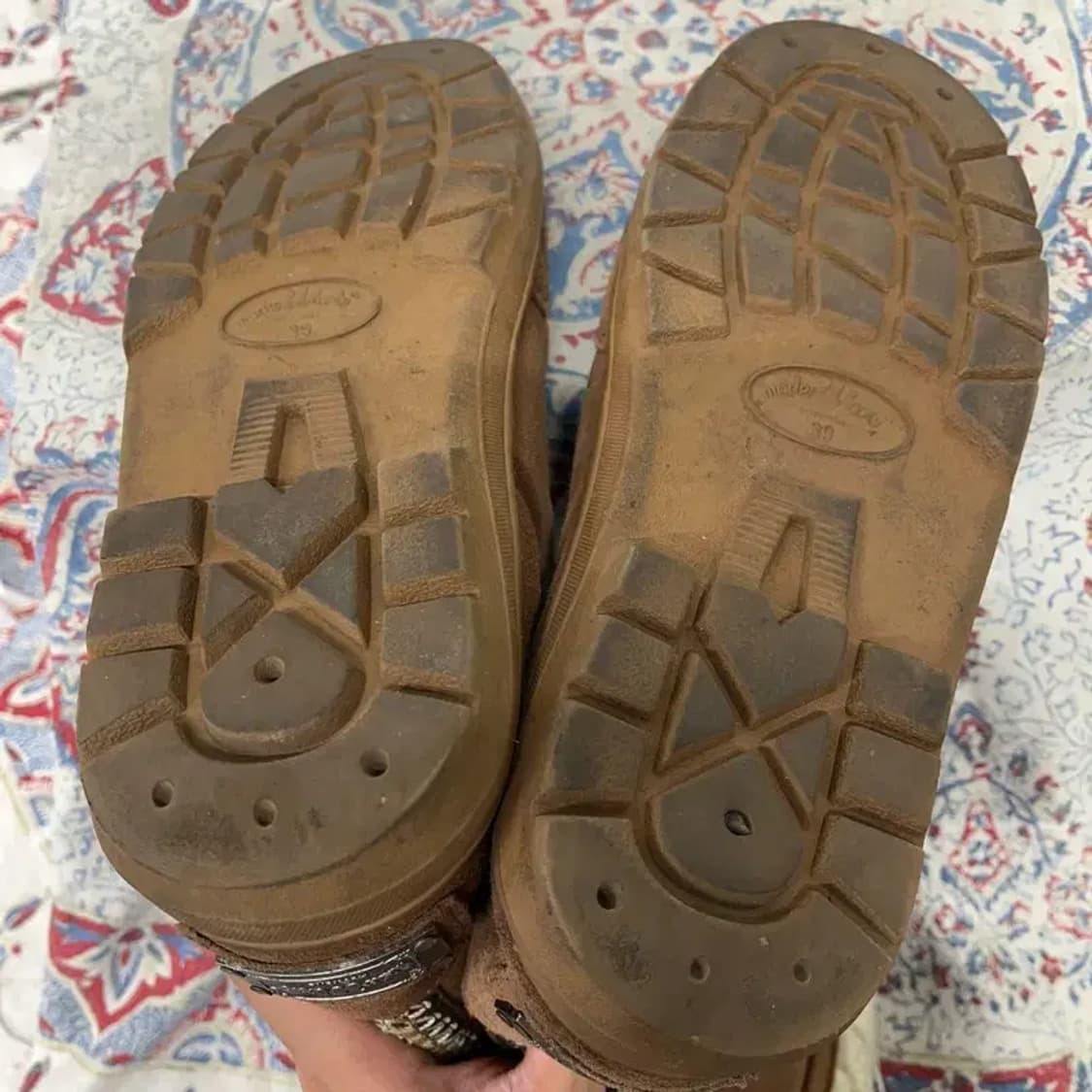 빈티지 뽀글이 롱 어그부츠 EU39 E00845 상품이미지5