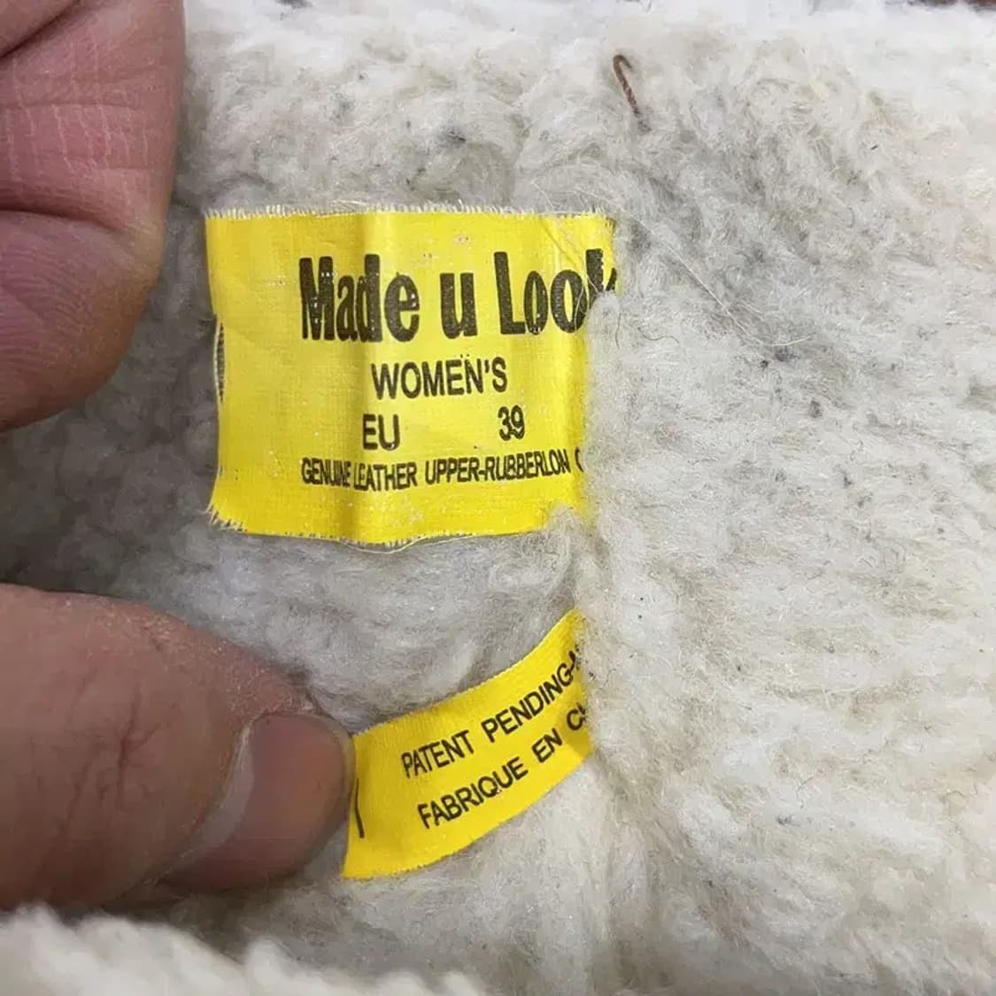 빈티지 뽀글이 롱 어그부츠 EU39 E00845 상품이미지6