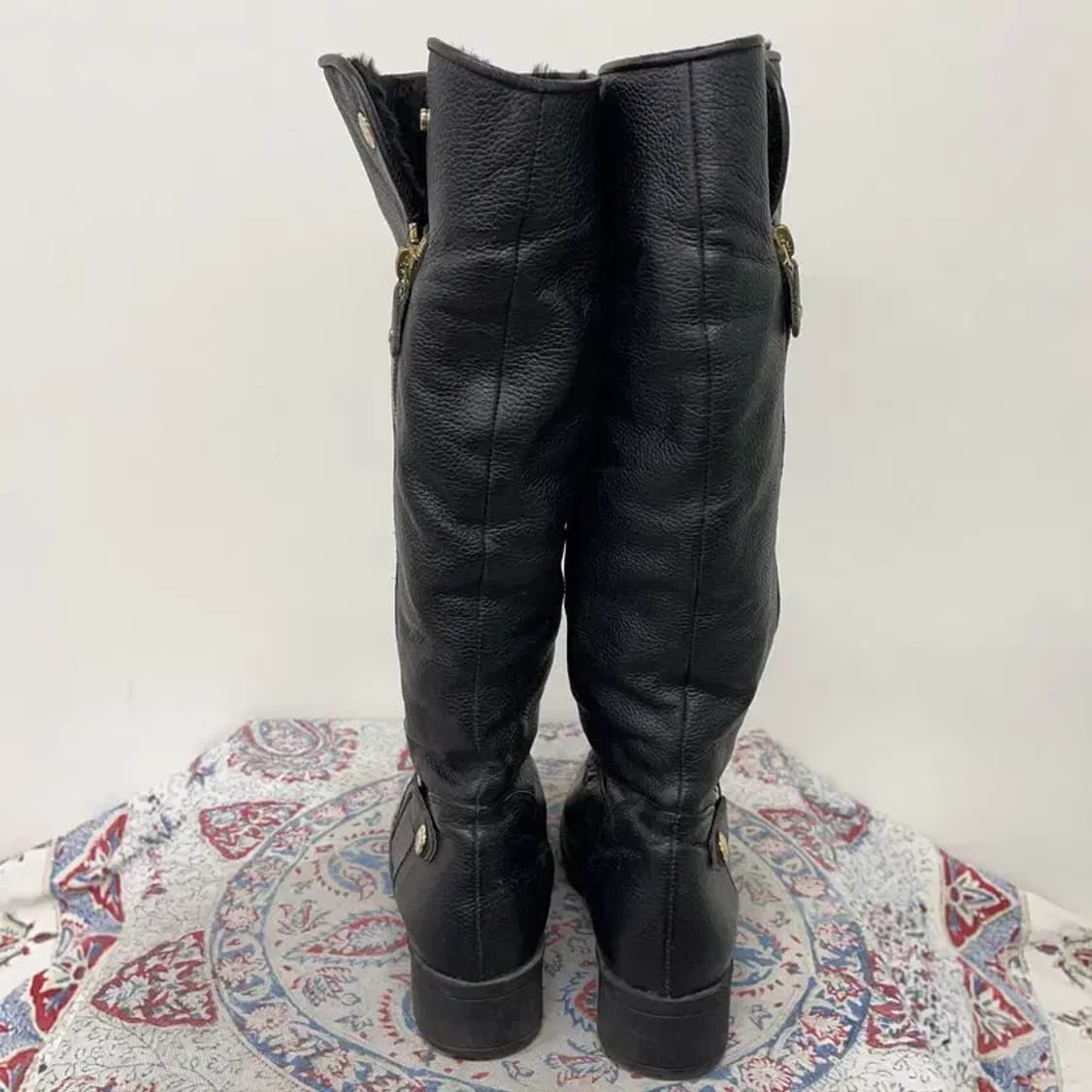 탠디 가죽 롱부츠 털신발 240 E00848 상품이미지2