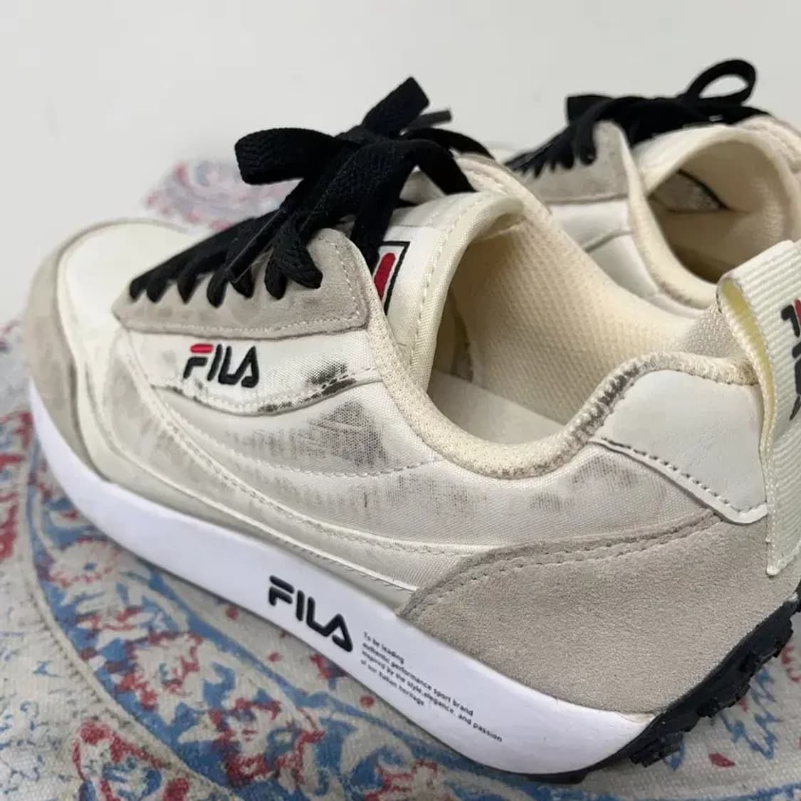 휠라 FILA 발란타 운동화 스니커즈 230 E00832 상품이미지6