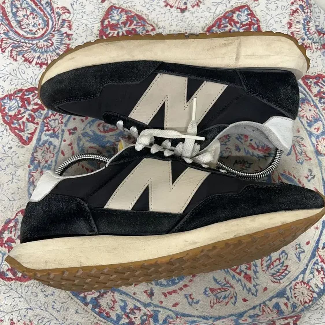 뉴발란스 237 블랙 스니커즈 운동화 245 E00838 상품이미지3