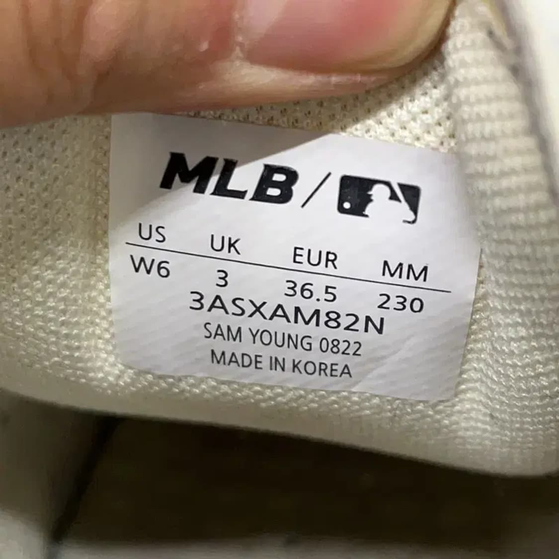 MLB 청키클래식 뉴욕양키스 스니커즈 신발 230 E00842 상품이미지5