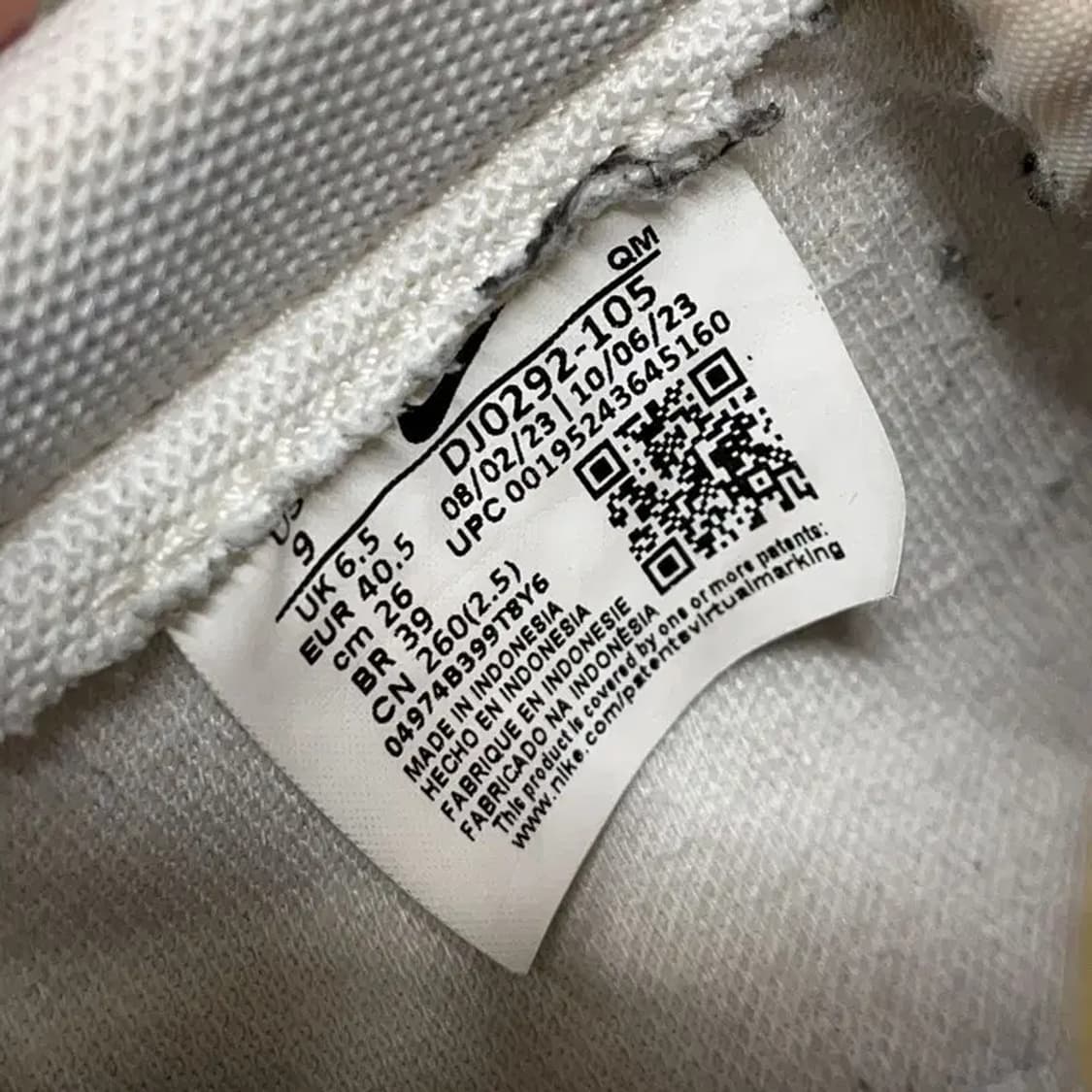 나이키 블레이저 로우 스니커즈 신발 260 E00843 상품이미지5