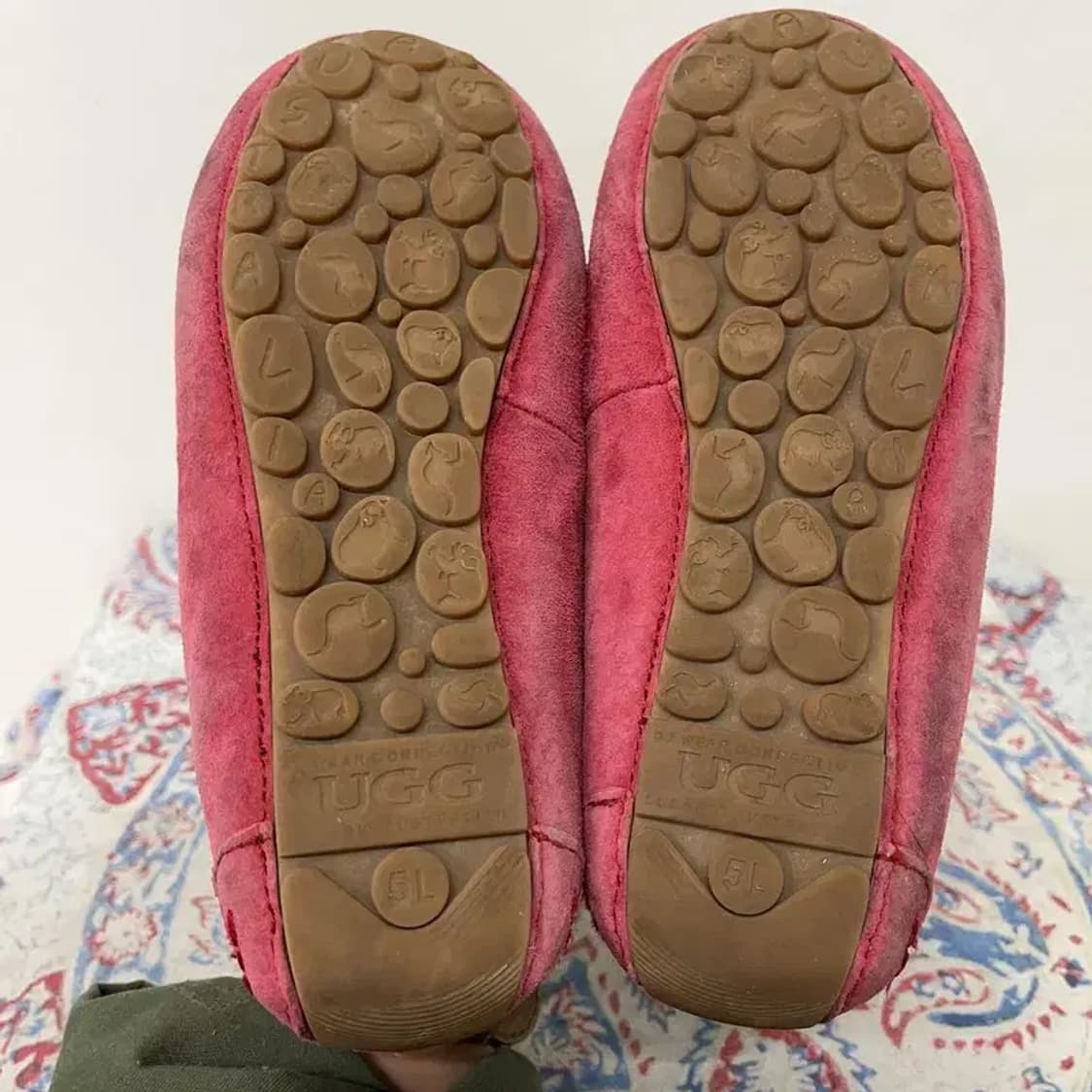 어그 UGG 플랫 로퍼 어그 털신발 220 E00847 상품이미지4