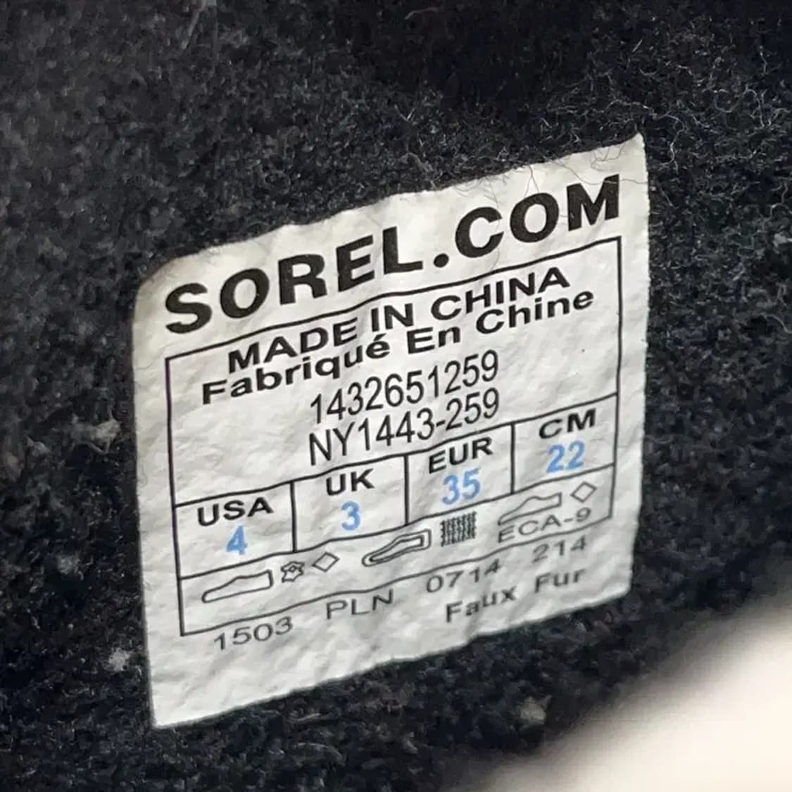 SOREL 소렐 방한부츠 방수신발 털신발 220 E00862 상품이미지5