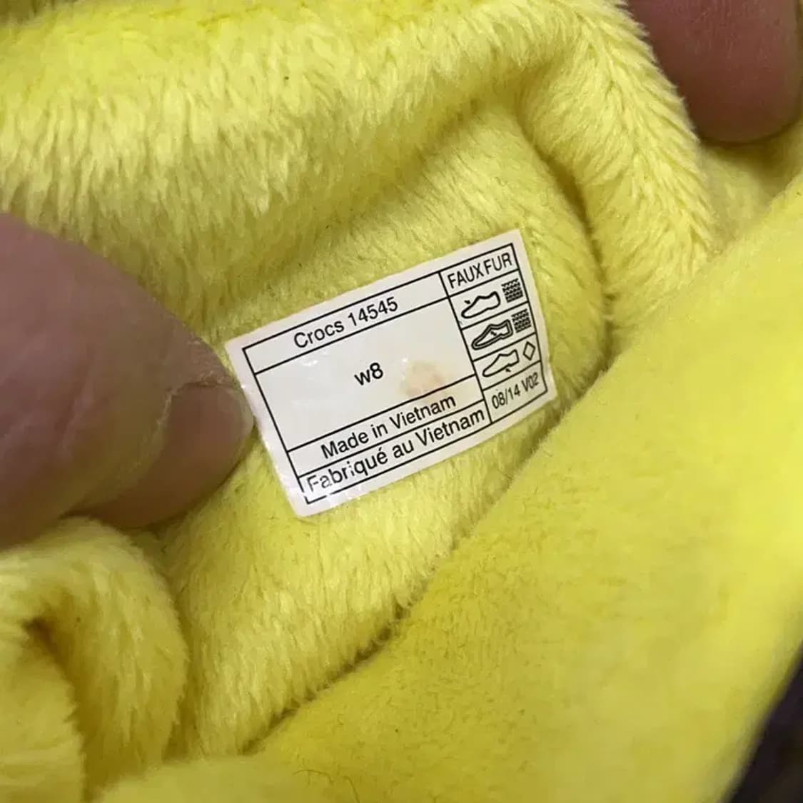 크록스 겨울 부츠 방한화 털신발 W8 E00863 상품이미지5