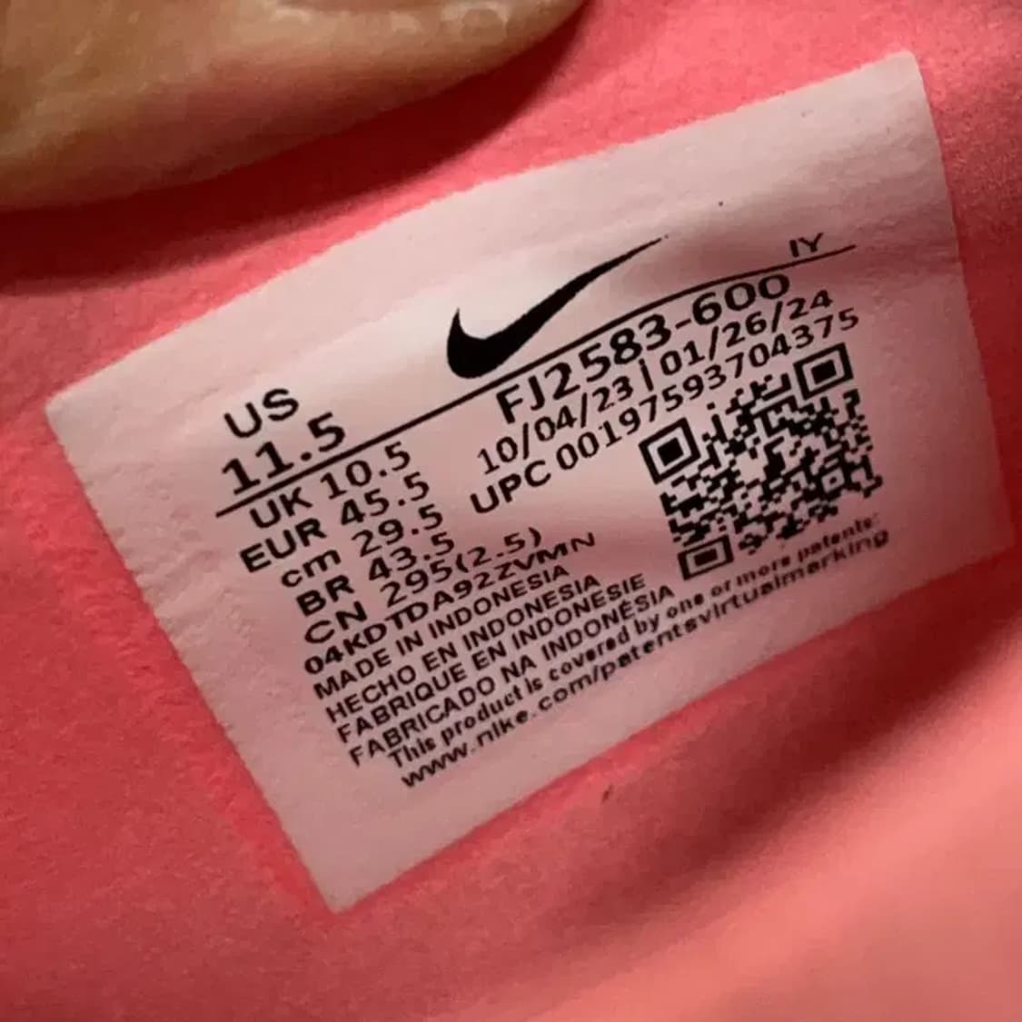 나이키 팬텀 GX 2 프로 TF 풋살화 295 E00879 상품이미지5