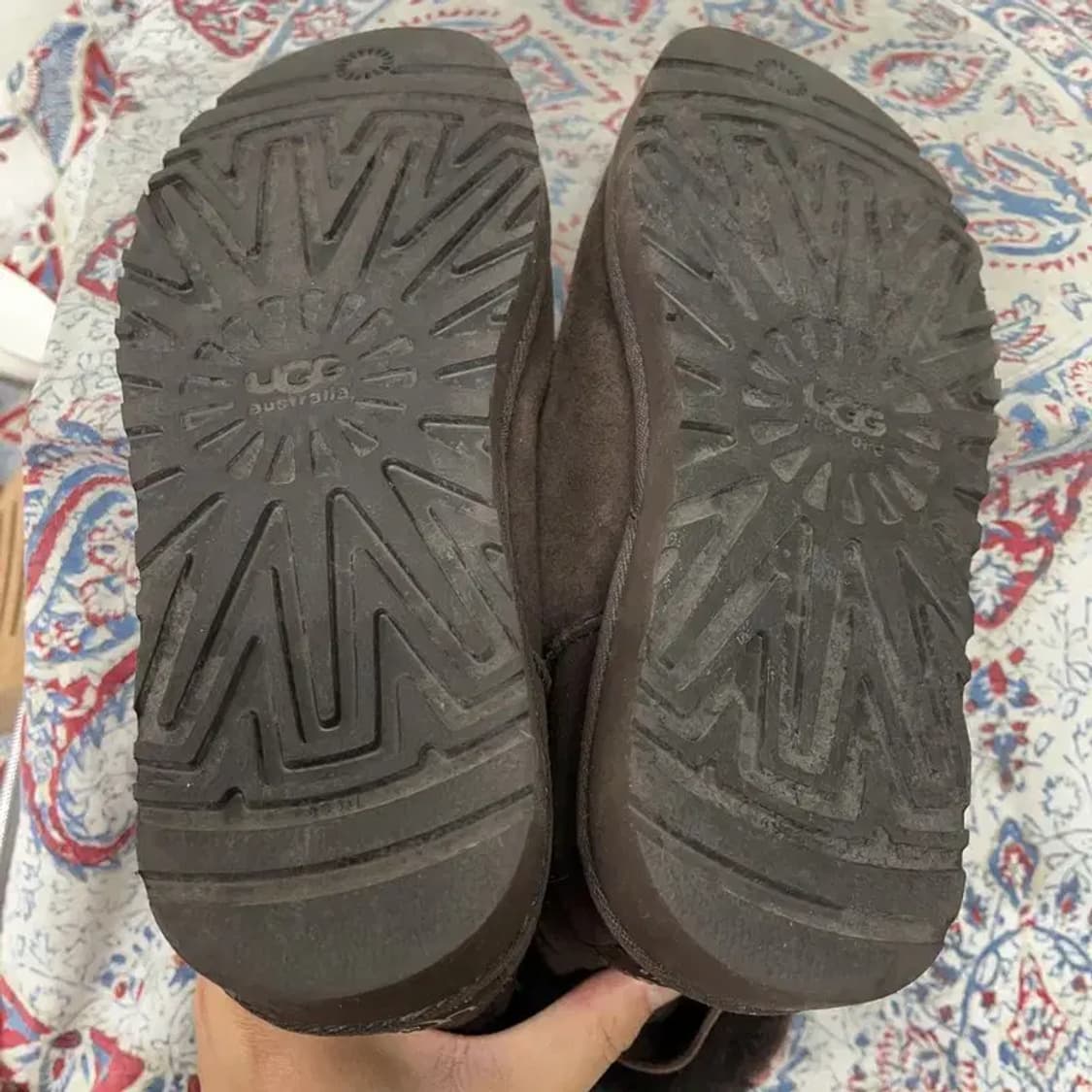 어그 UGG 베일리 브라운 어그부츠 털신발 W7 E00893 상품이미지5