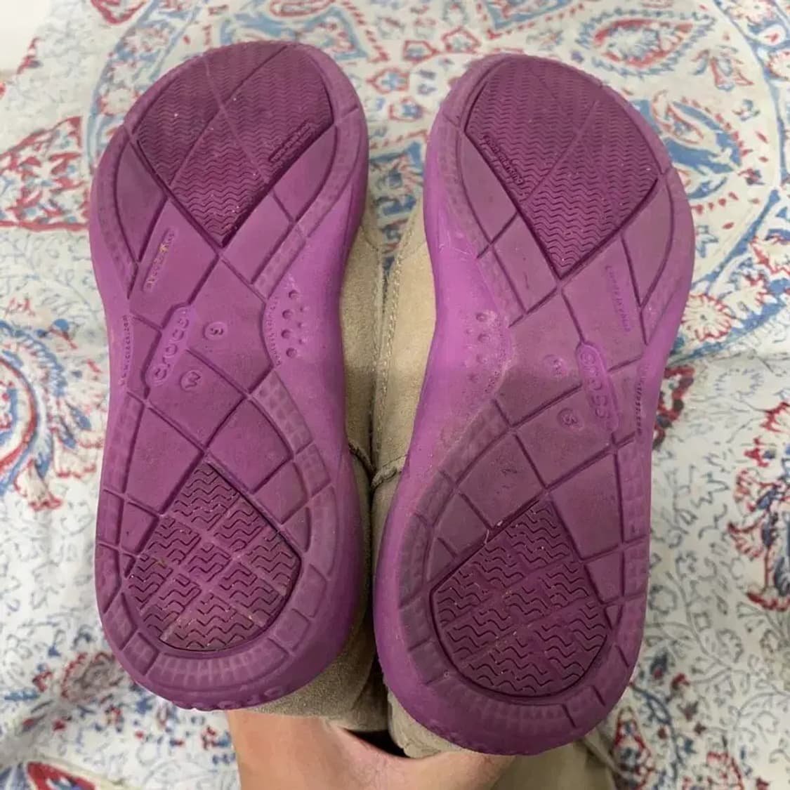 크록스 아델라 스웨이드 부츠 겨울신발 W5 E00896 상품이미지4