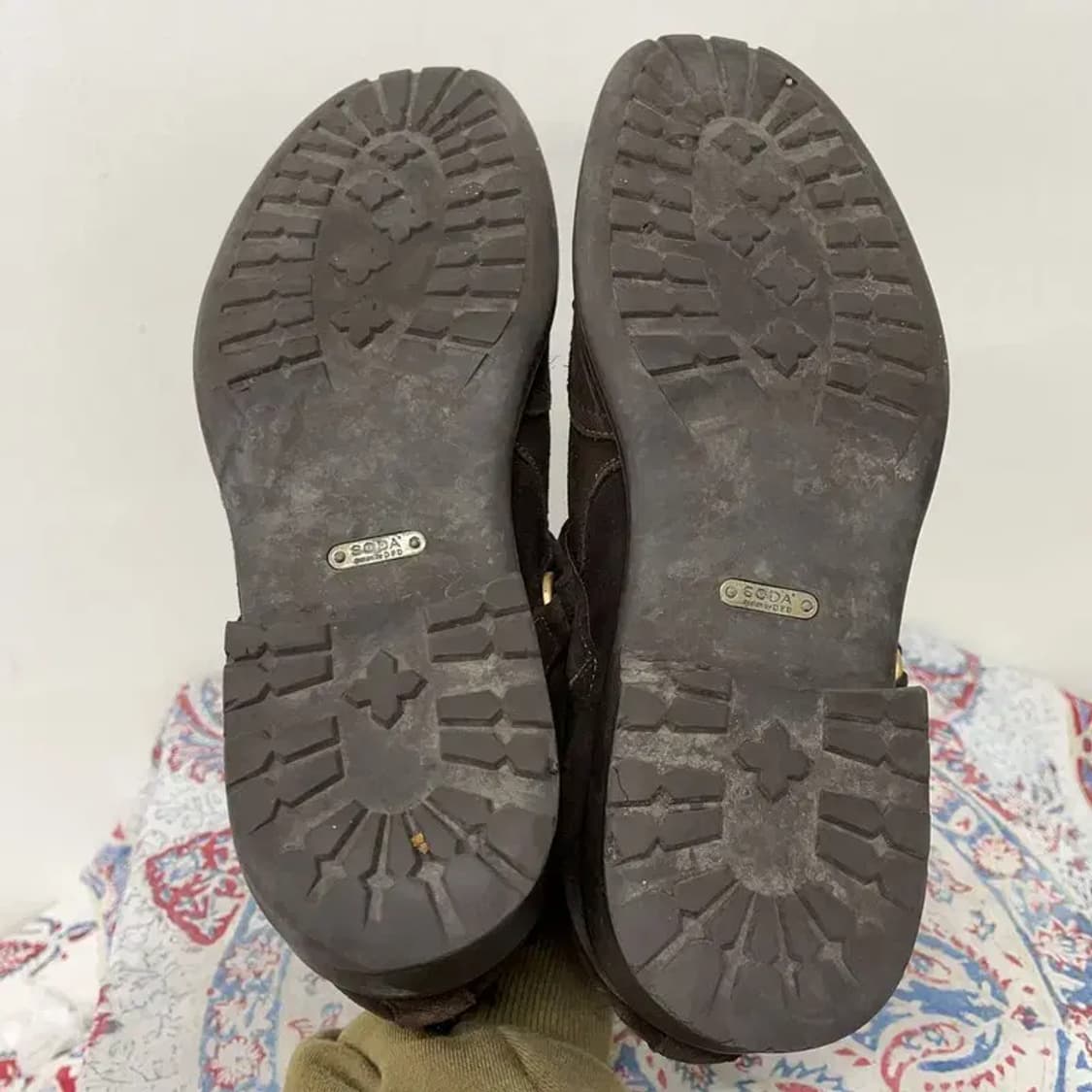 소다 X 스트랩 스웨이드 부츠 남자구두 280 E00910 상품이미지4