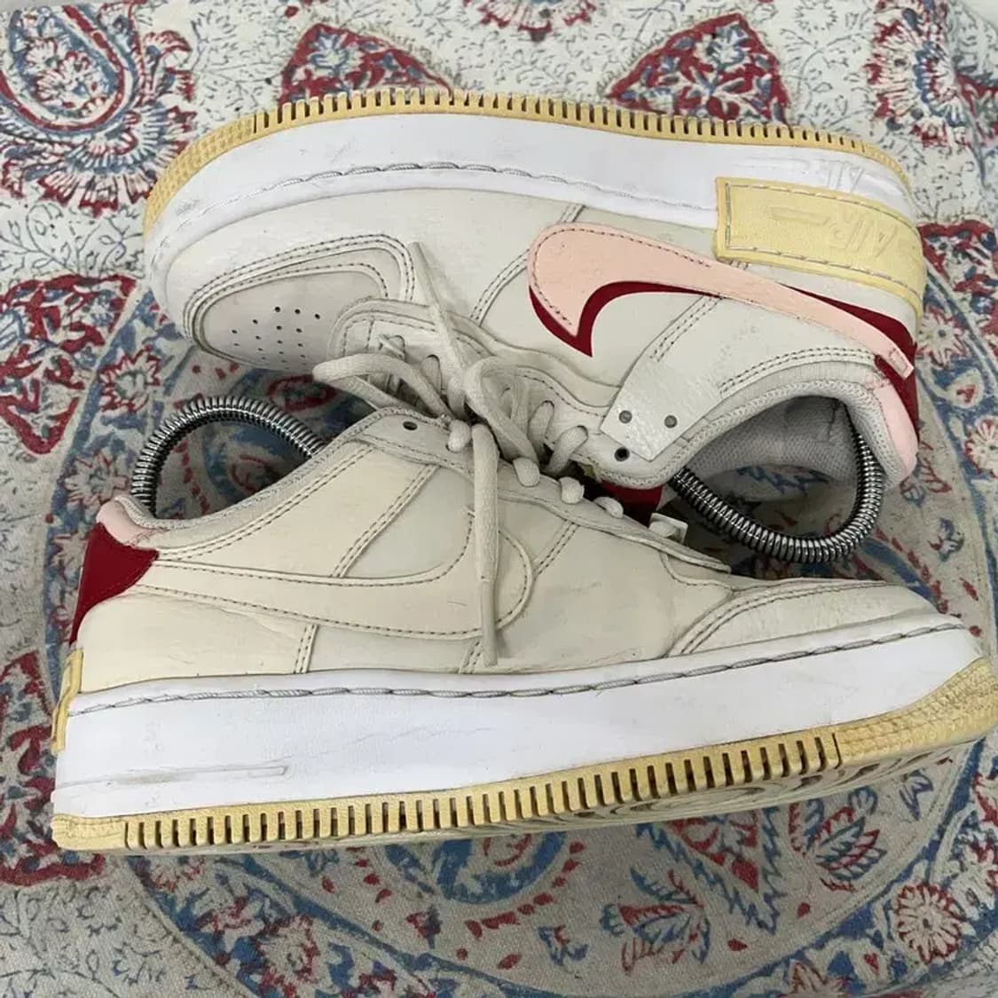 나이키 에어포스1 쉐도우 팬텀 핑크 스니커즈 225 E00885 상품이미지3