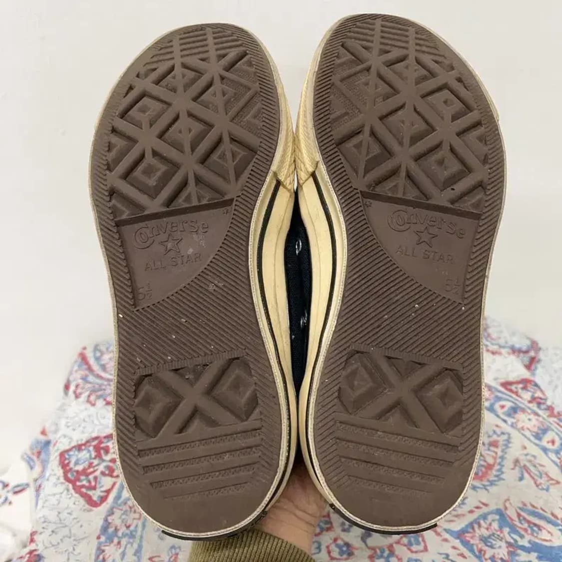 컨버스 척 70 클래식 로우 블랙 스니커즈 245 E00901 상품이미지4