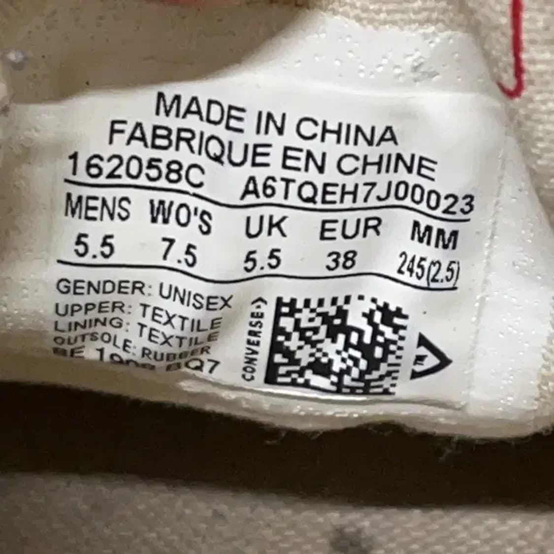 컨버스 척 70 클래식 로우 블랙 스니커즈 245 E00901 상품이미지5