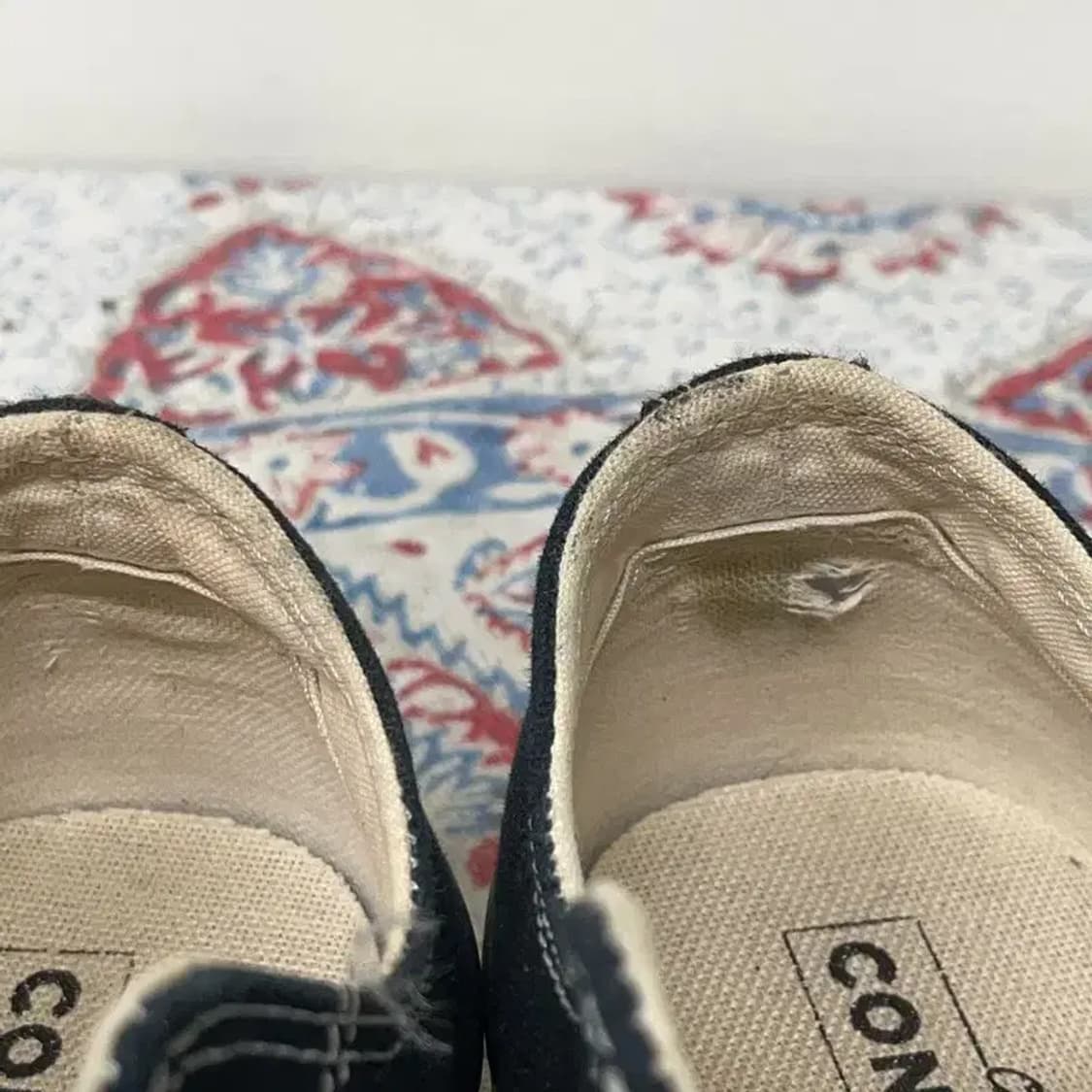 컨버스 척 70 클래식 로우 블랙 스니커즈 245 E00901 상품이미지6