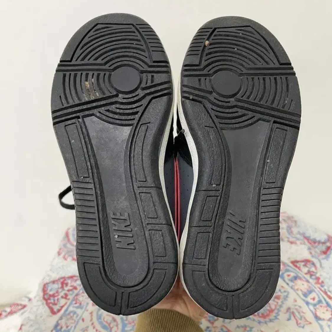 나이키 스카이하이 덩크 검빨 스니커즈 운동화 235 E00908 상품이미지4