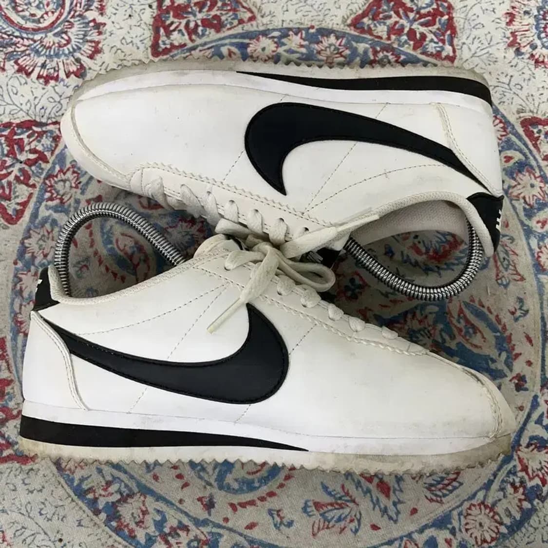 나이키 코르테즈 검흰 스니커즈 신발 230 E00921 상품이미지3