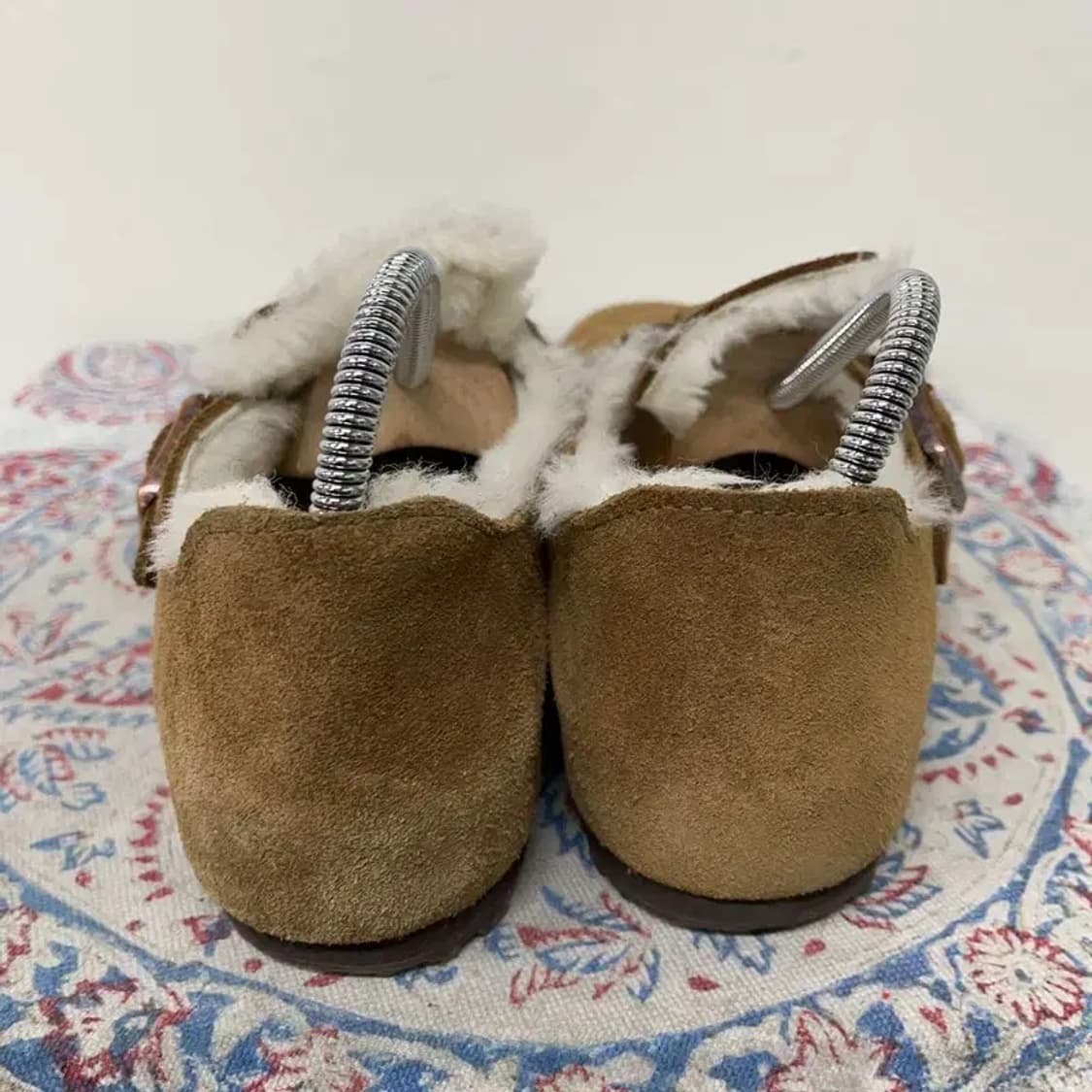 버켄스탁 런던 시어링 스웨이드 가죽 다크티 245 E00937 상품이미지2