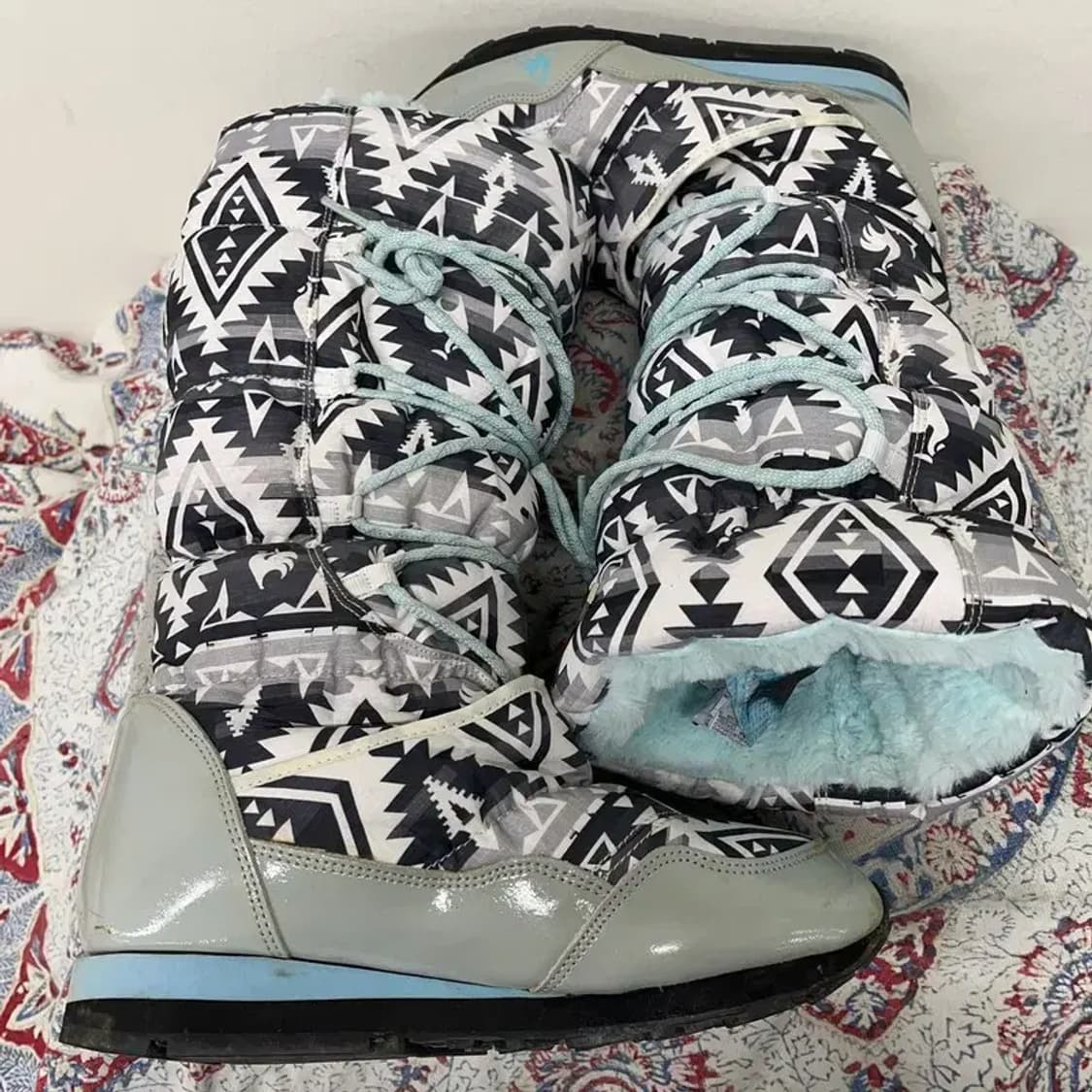 르꼬끄 겨울 스노우 롱 부츠 240 E00948 상품이미지3