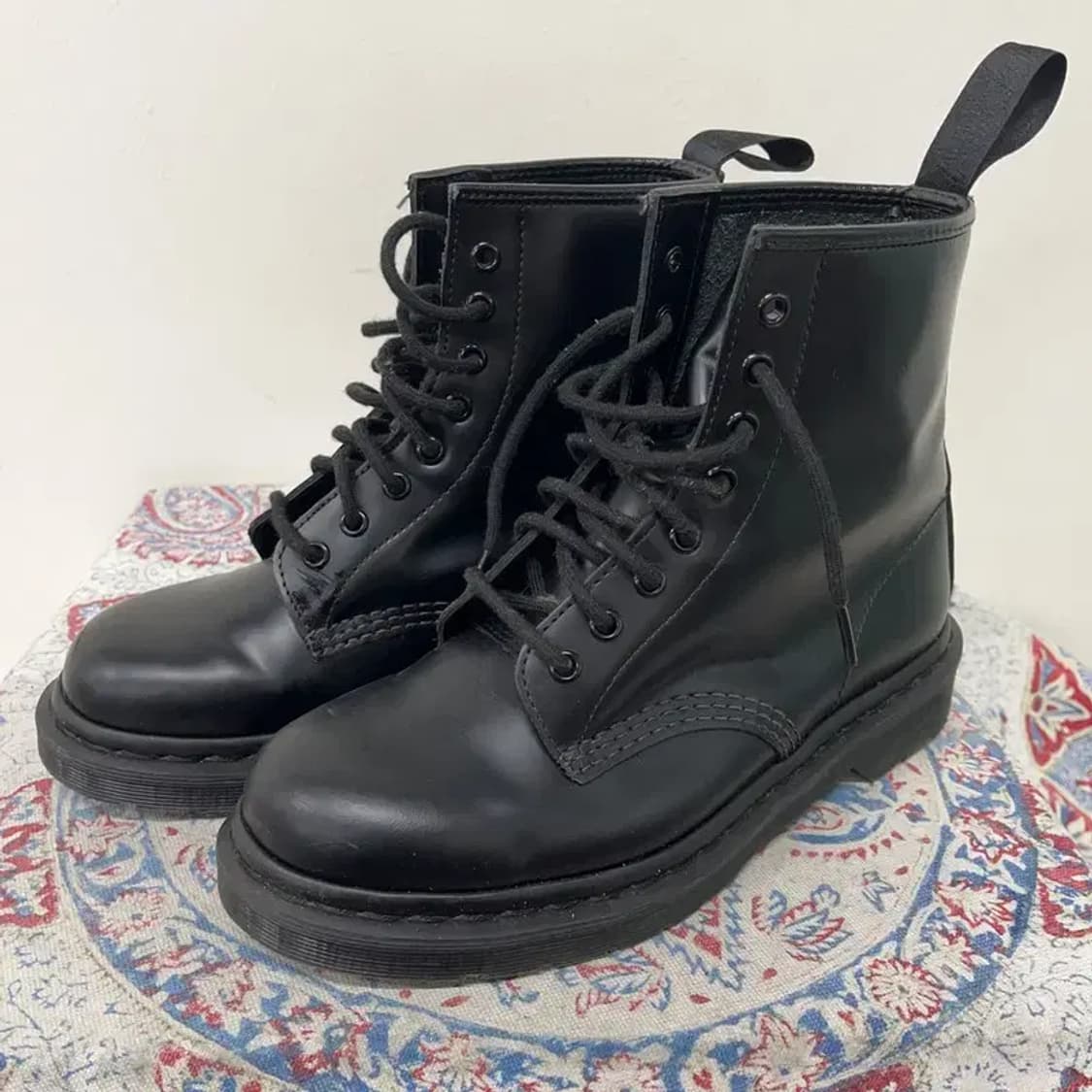 닥터마틴 1460 8홀 모노 워커 부츠 UK7 E00953 상품이미지1