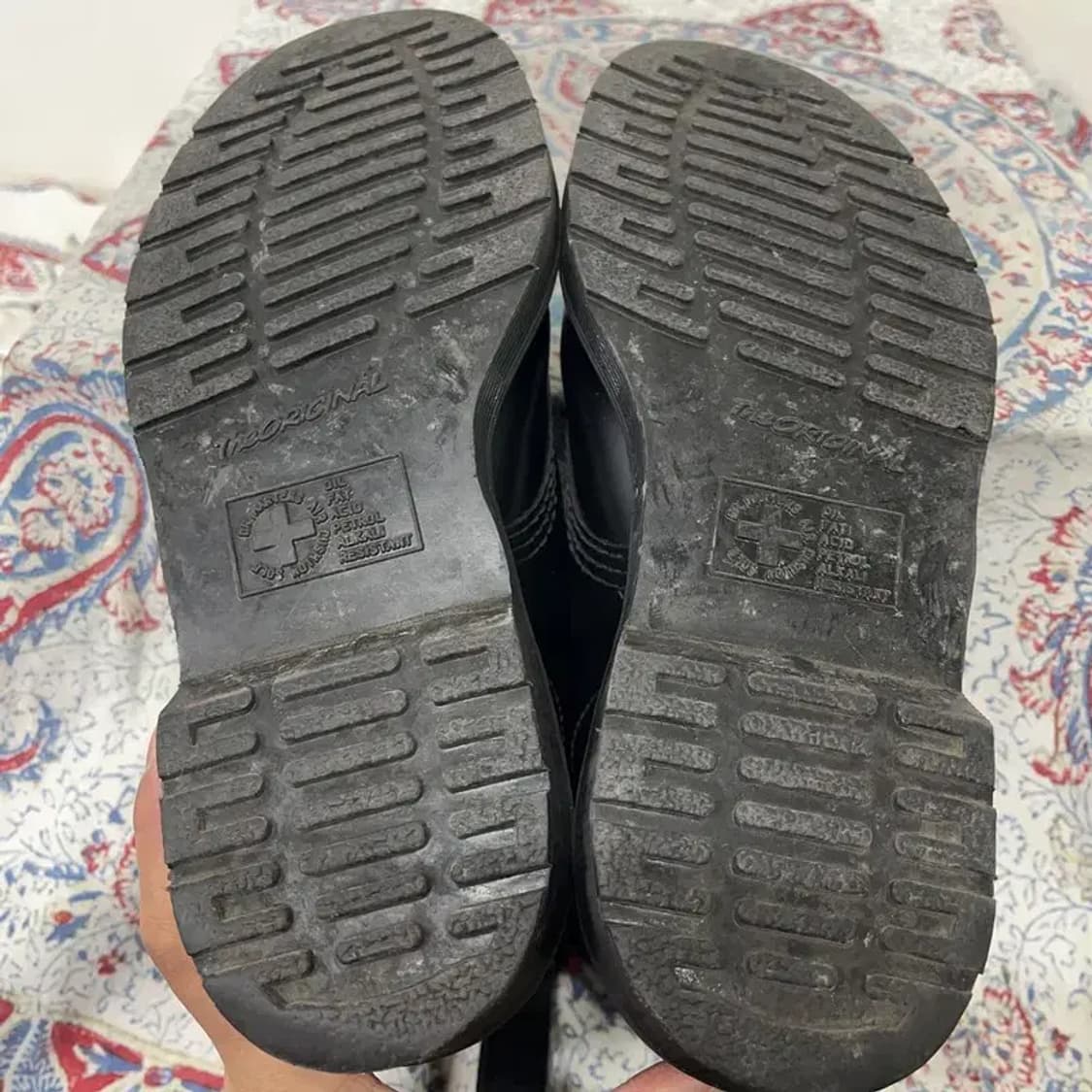 닥터마틴 1460 8홀 모노 워커 부츠 UK7 E00953 상품이미지4