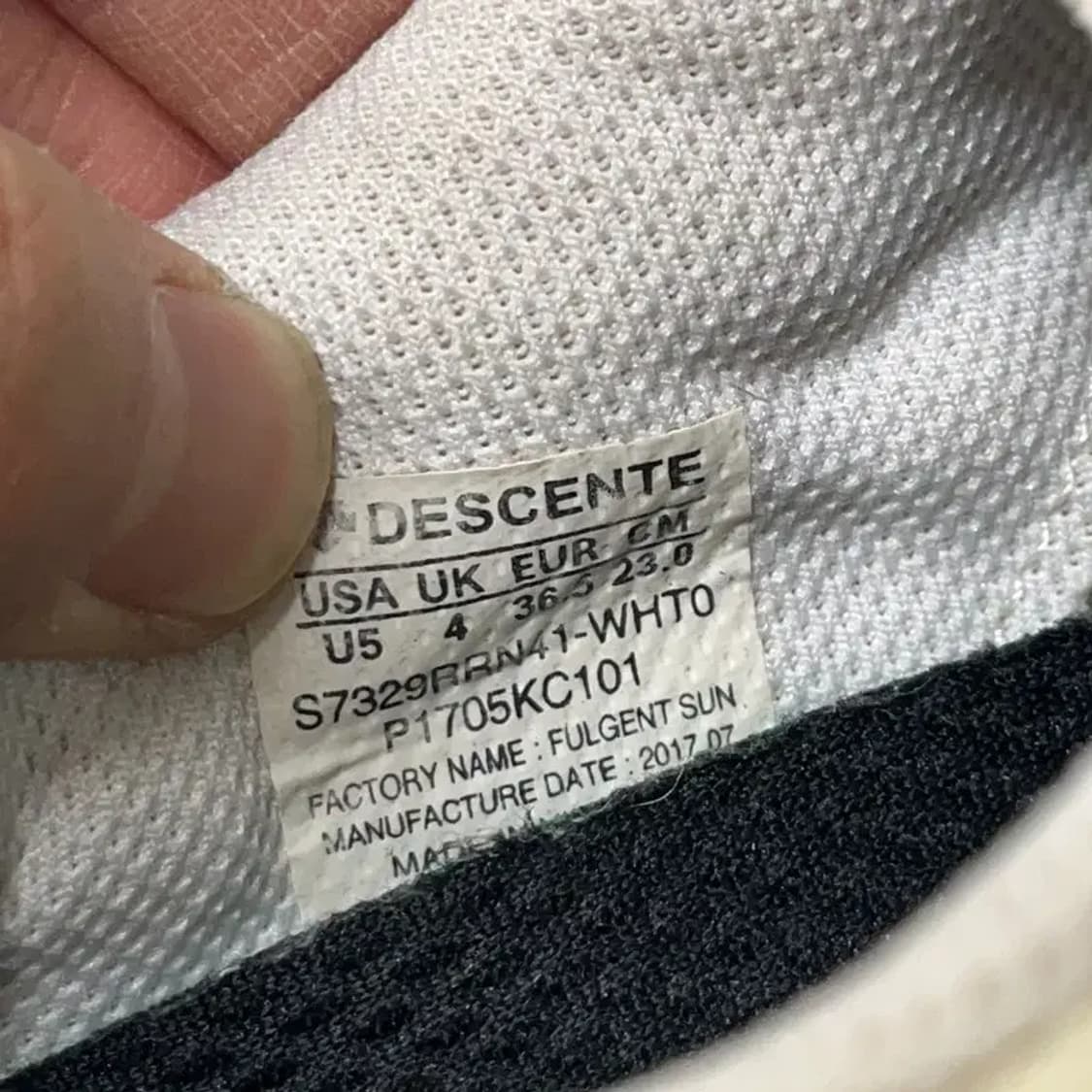 데상트 블레이즈 러닝화 운동화 230 E00949 상품이미지5