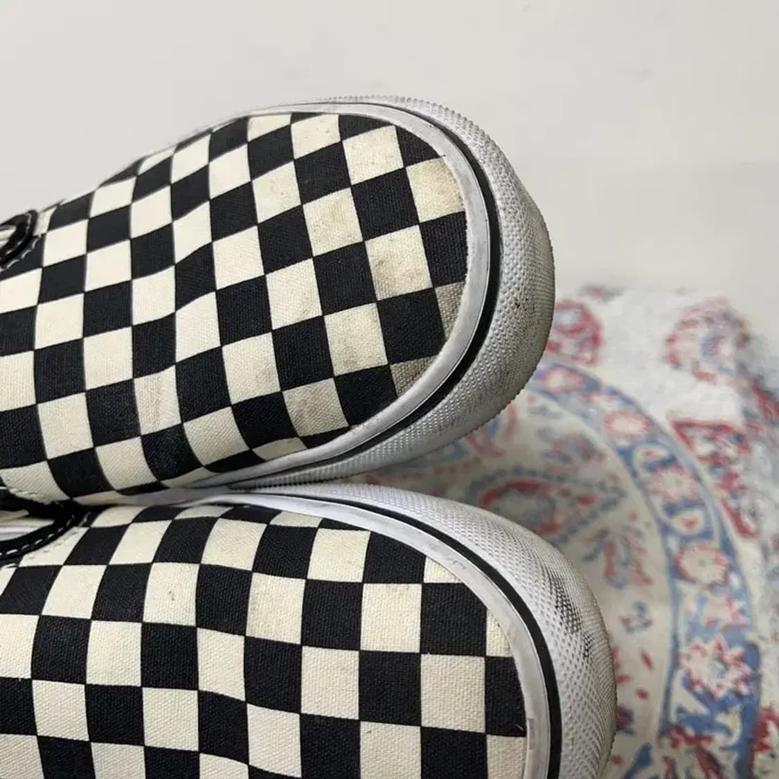 반스 체커보드 슬립온 스니커즈 230 E00962 상품이미지6