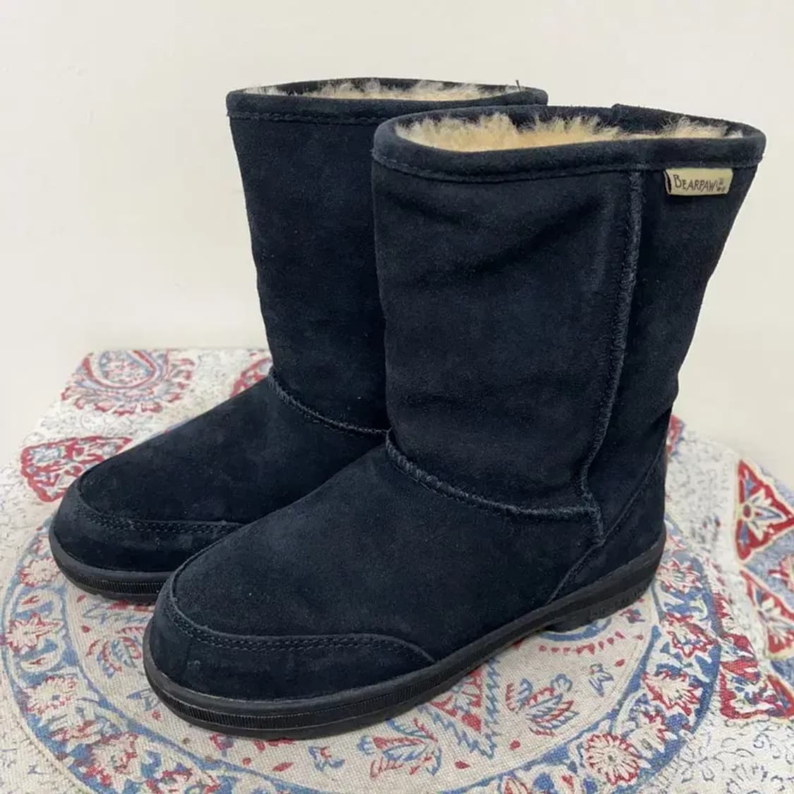 베어파우 네이비 어그부츠 털신발 230 E00996 상품이미지1