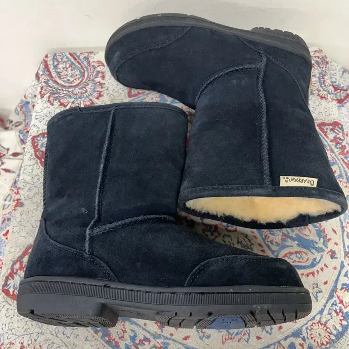 베어파우 네이비 어그부츠 털신발 230 E00996 상품이미지3