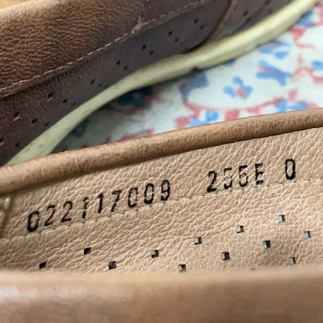 미소페 펀칭 가죽 슬립온 남자 단화 255 E00993 상품이미지5